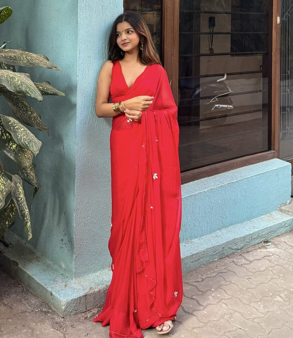 Chiffon Saree