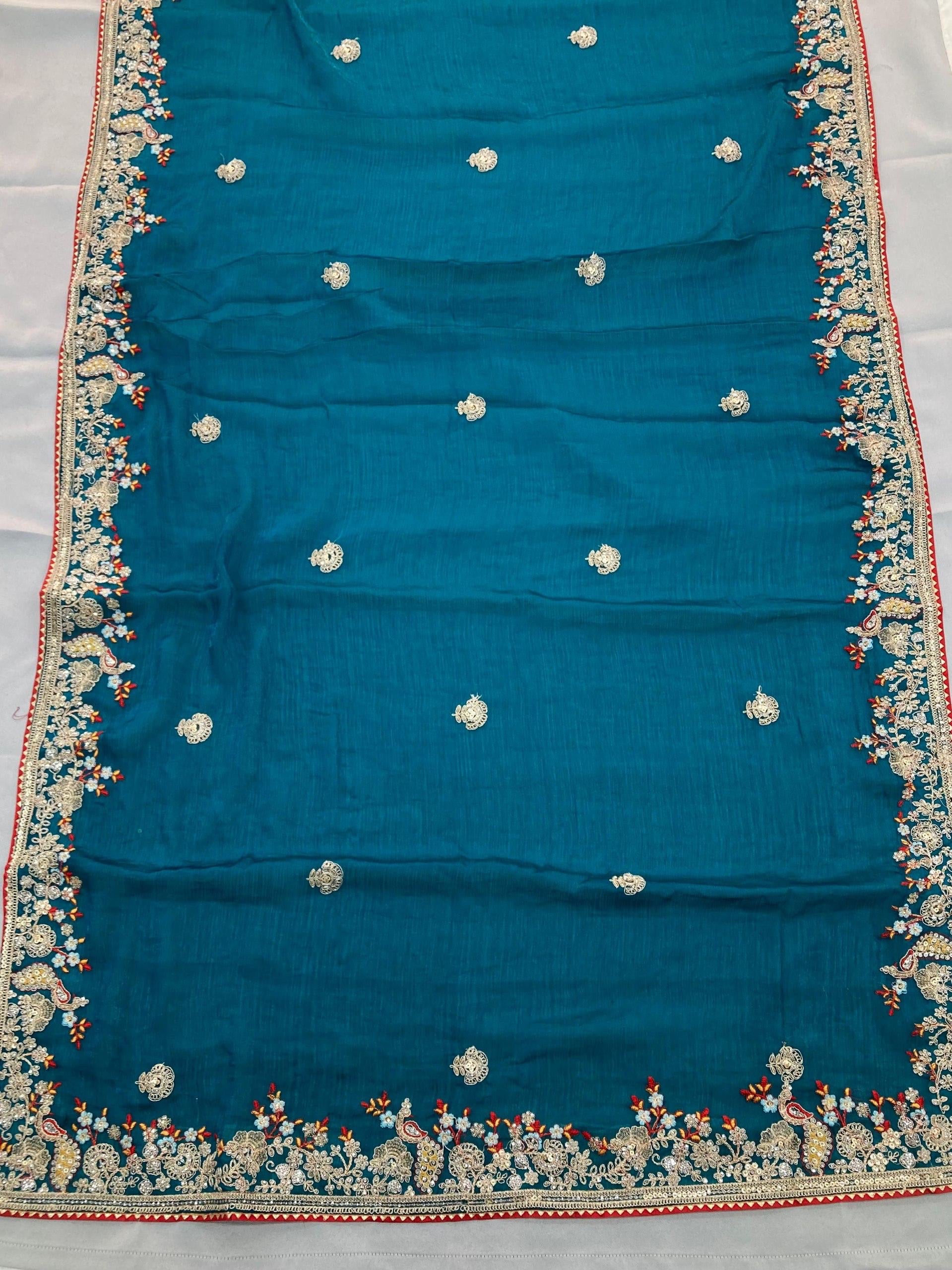Party Wear Soft Chiffon silk Saree