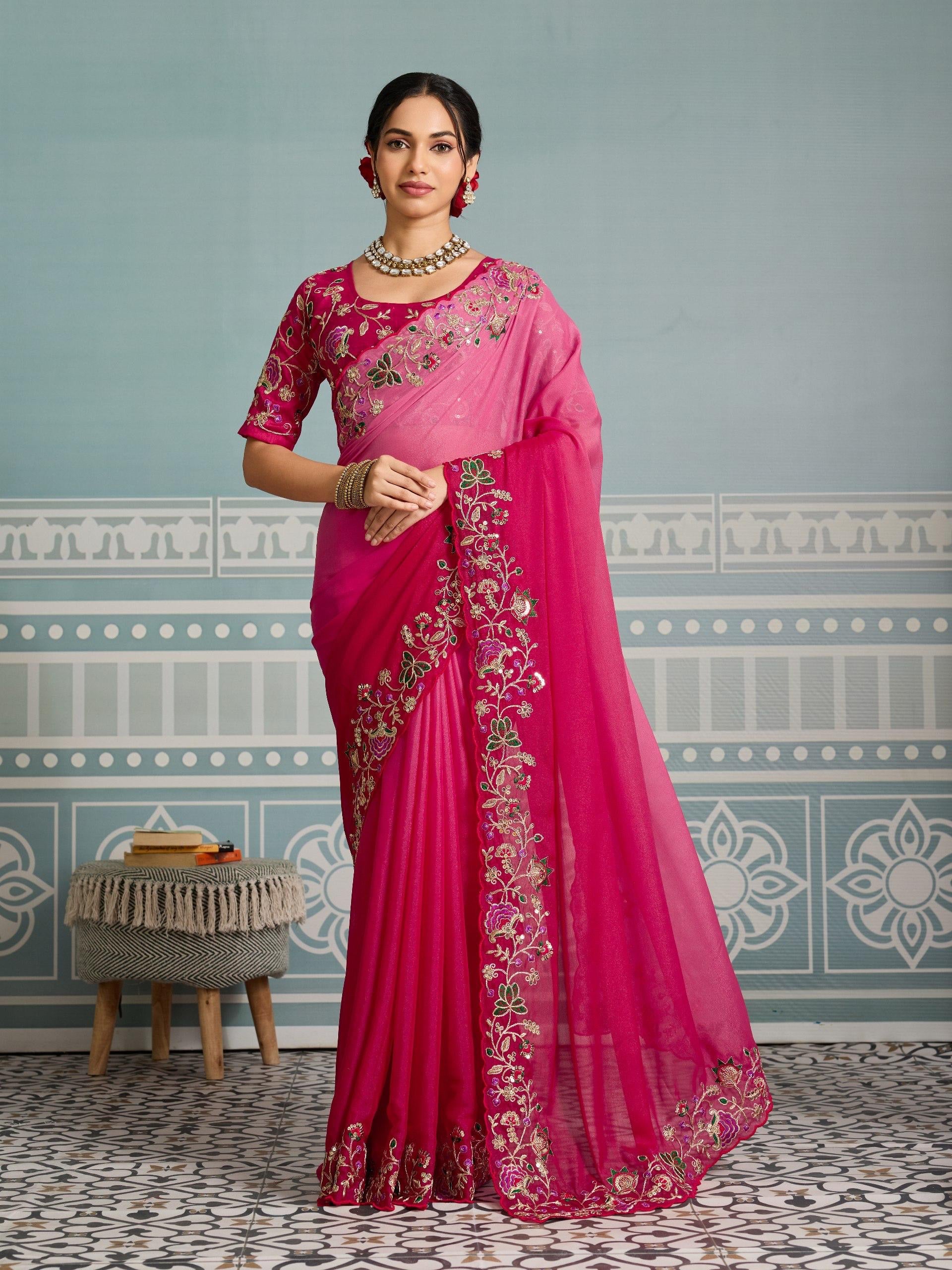 Soft Georgette Saree