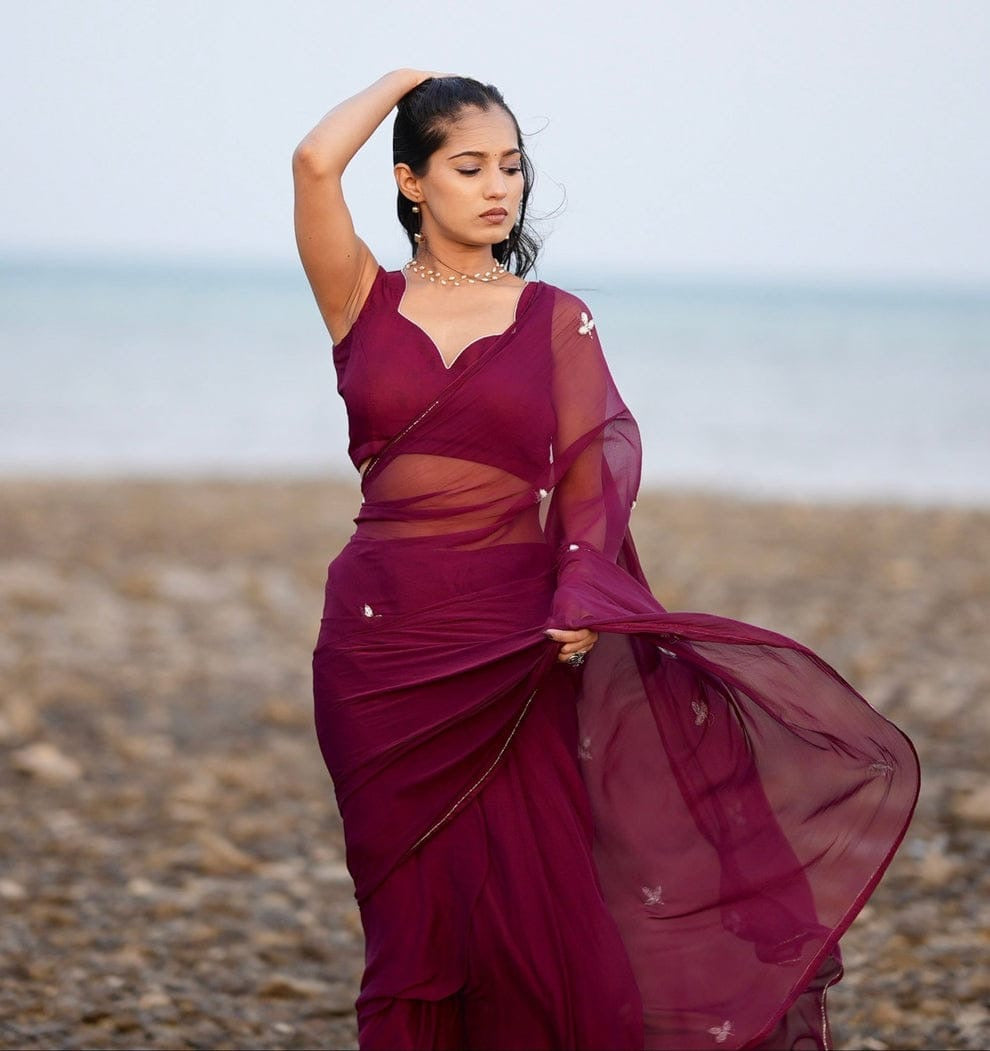 Chiffon Saree