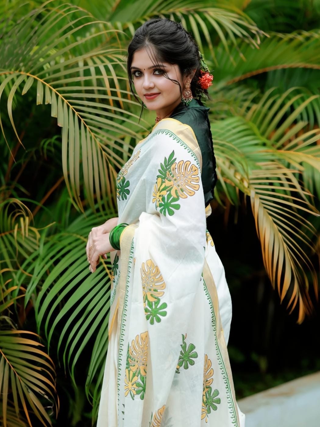 Soft Linen Saree