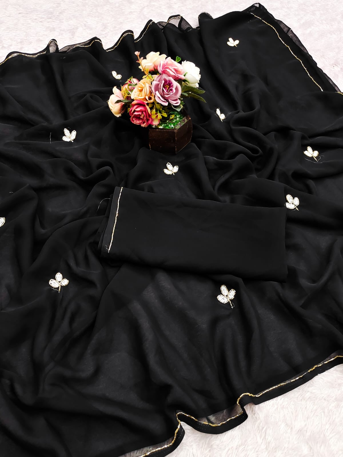 Chiffon Saree
