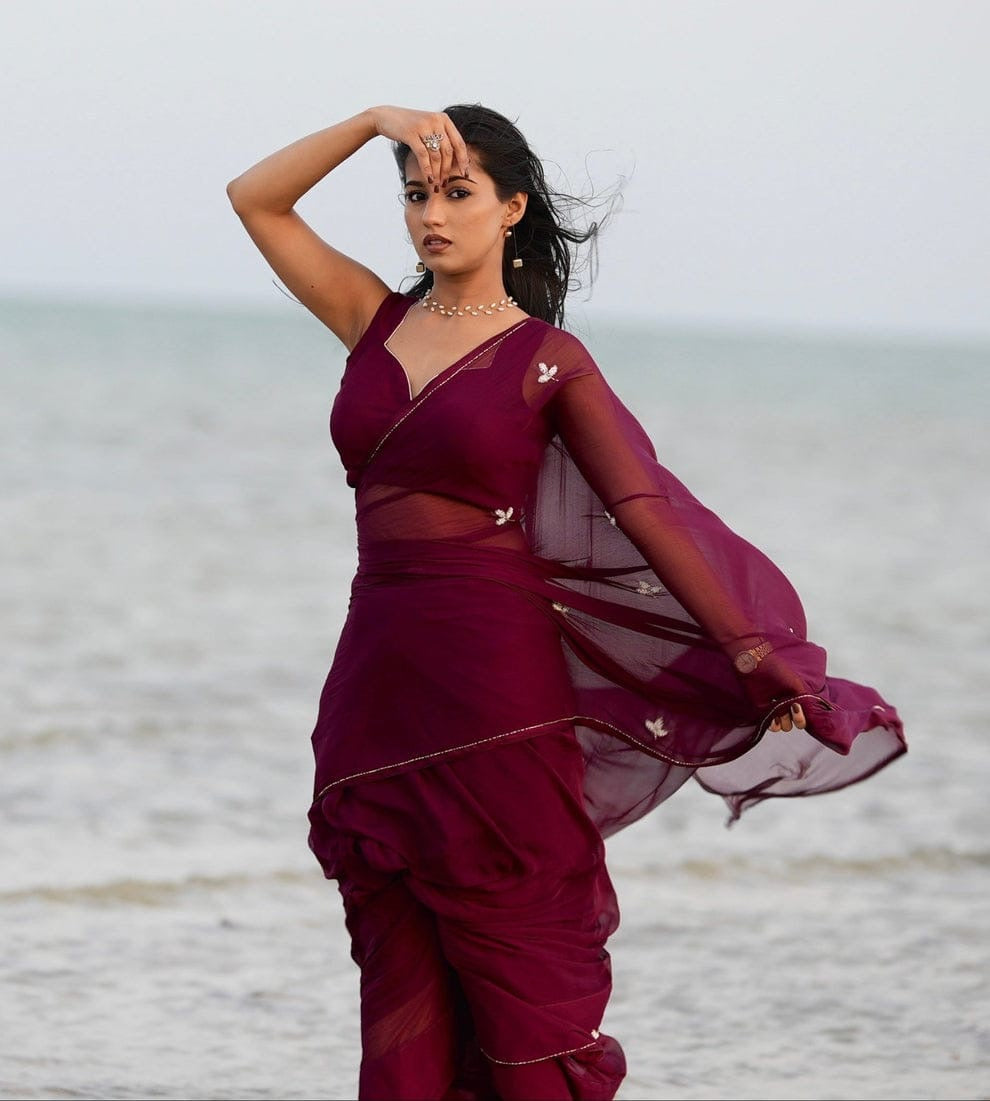 Chiffon Saree