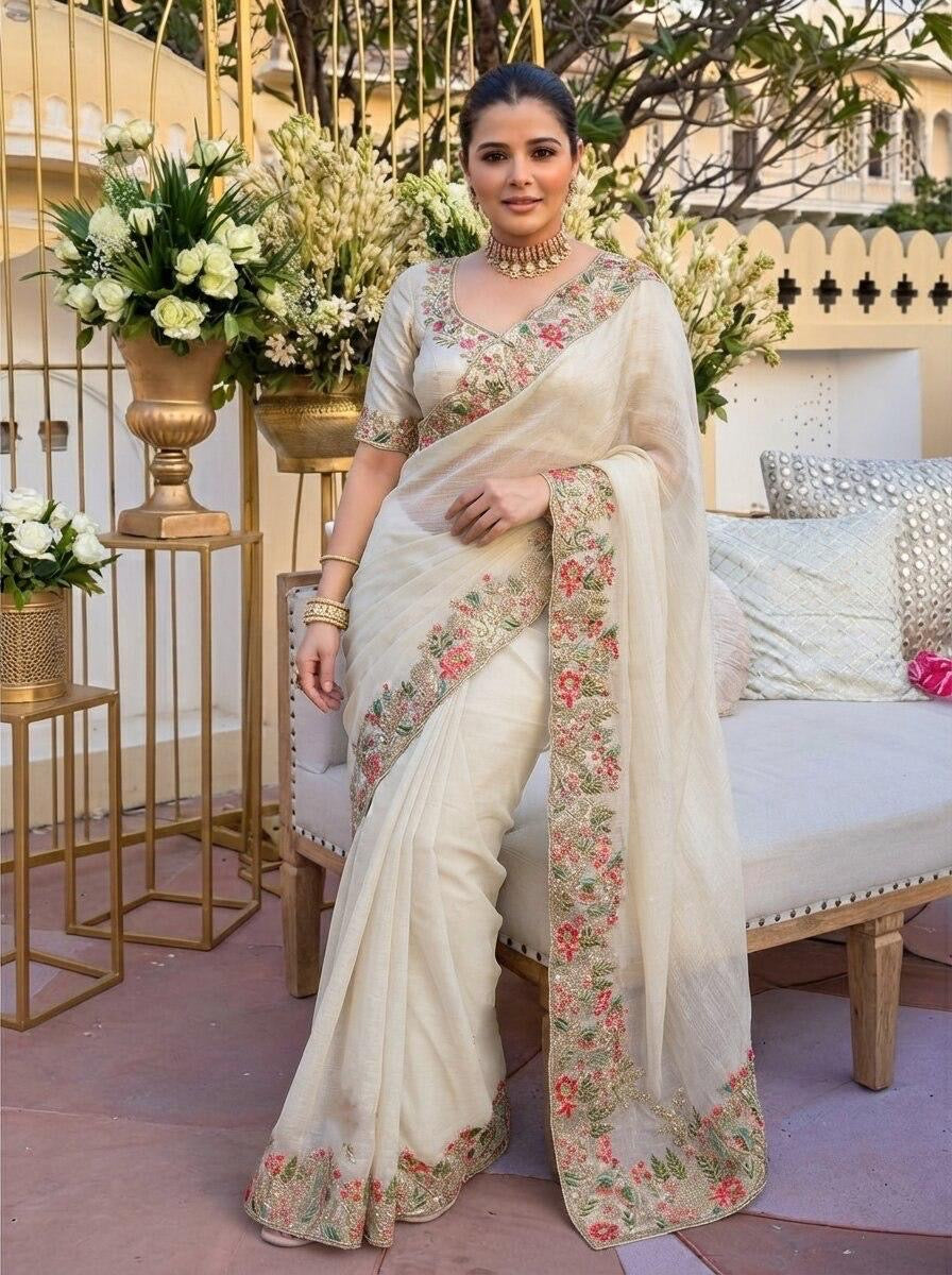 Party Wear Soft Satin Silk