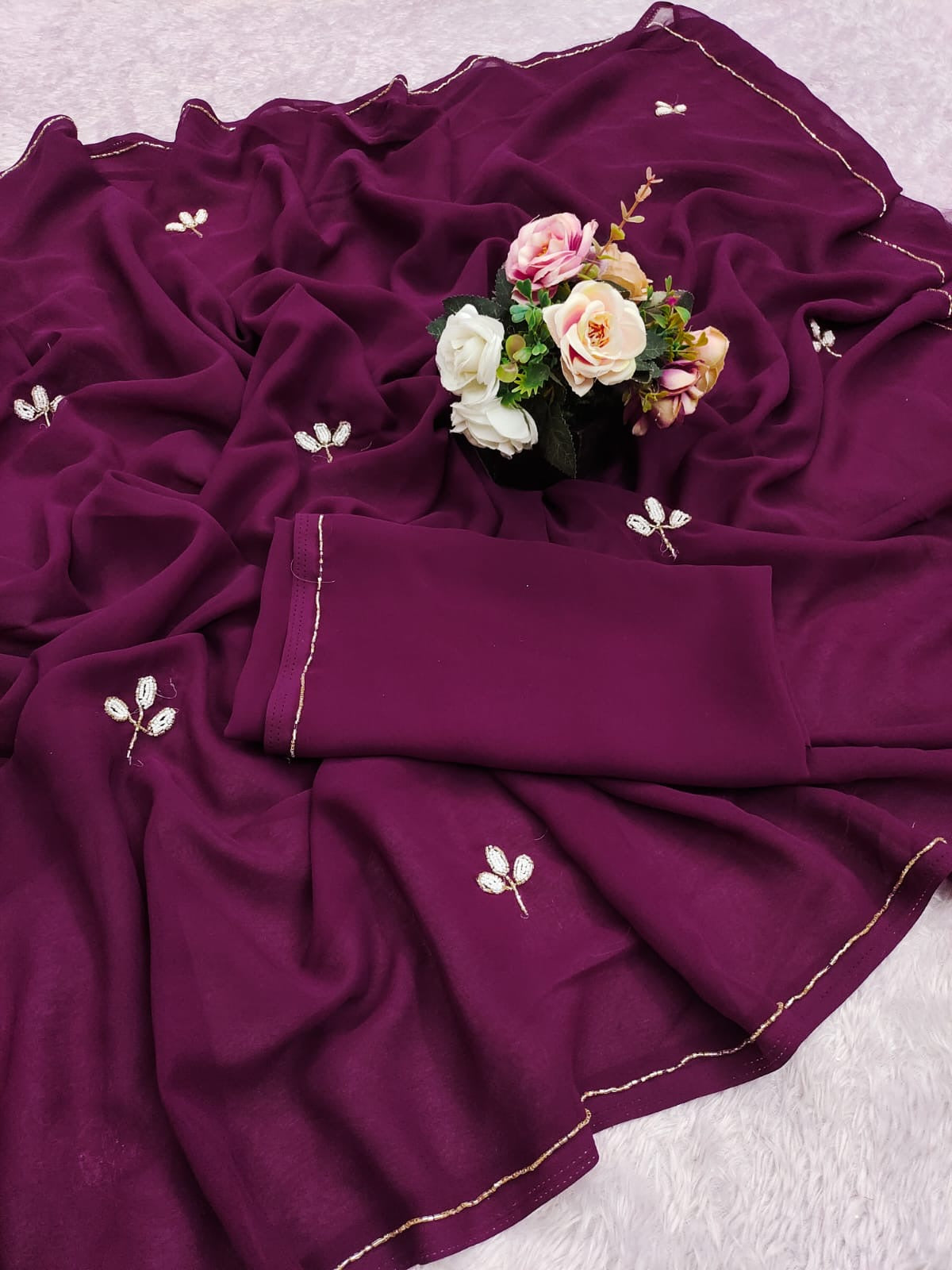 Chiffon Saree