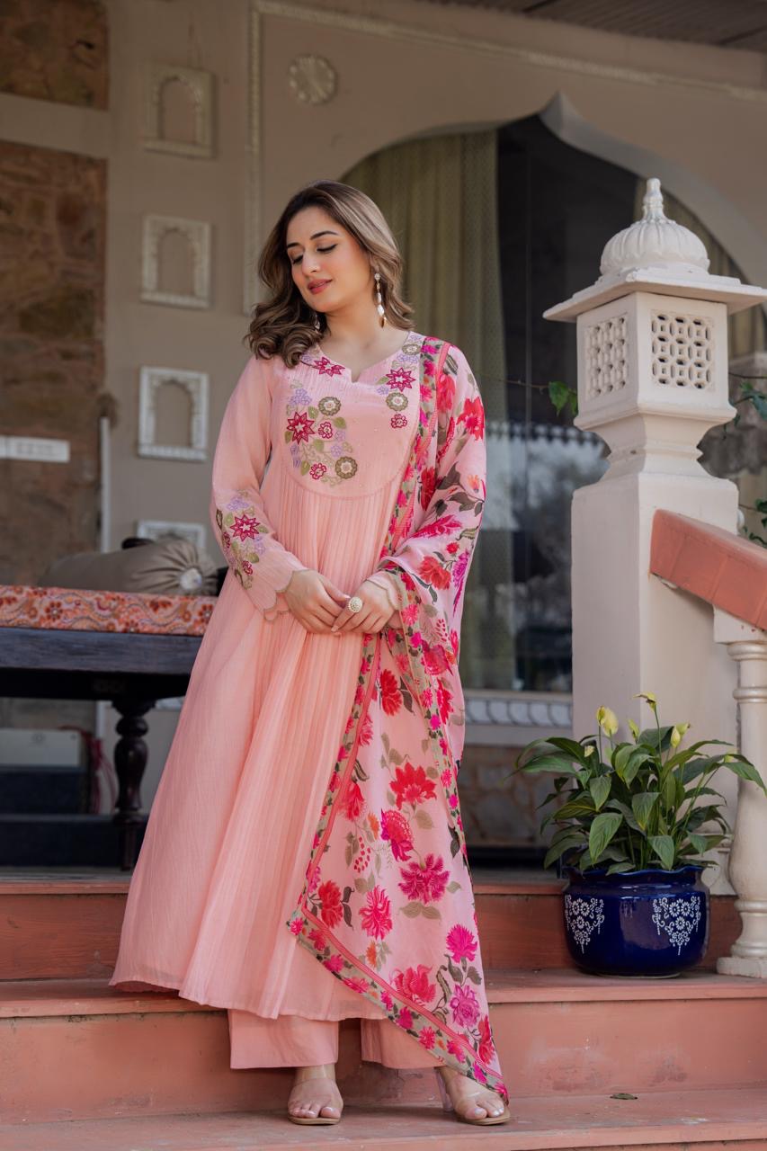 Premium Anarkali Kurta Set