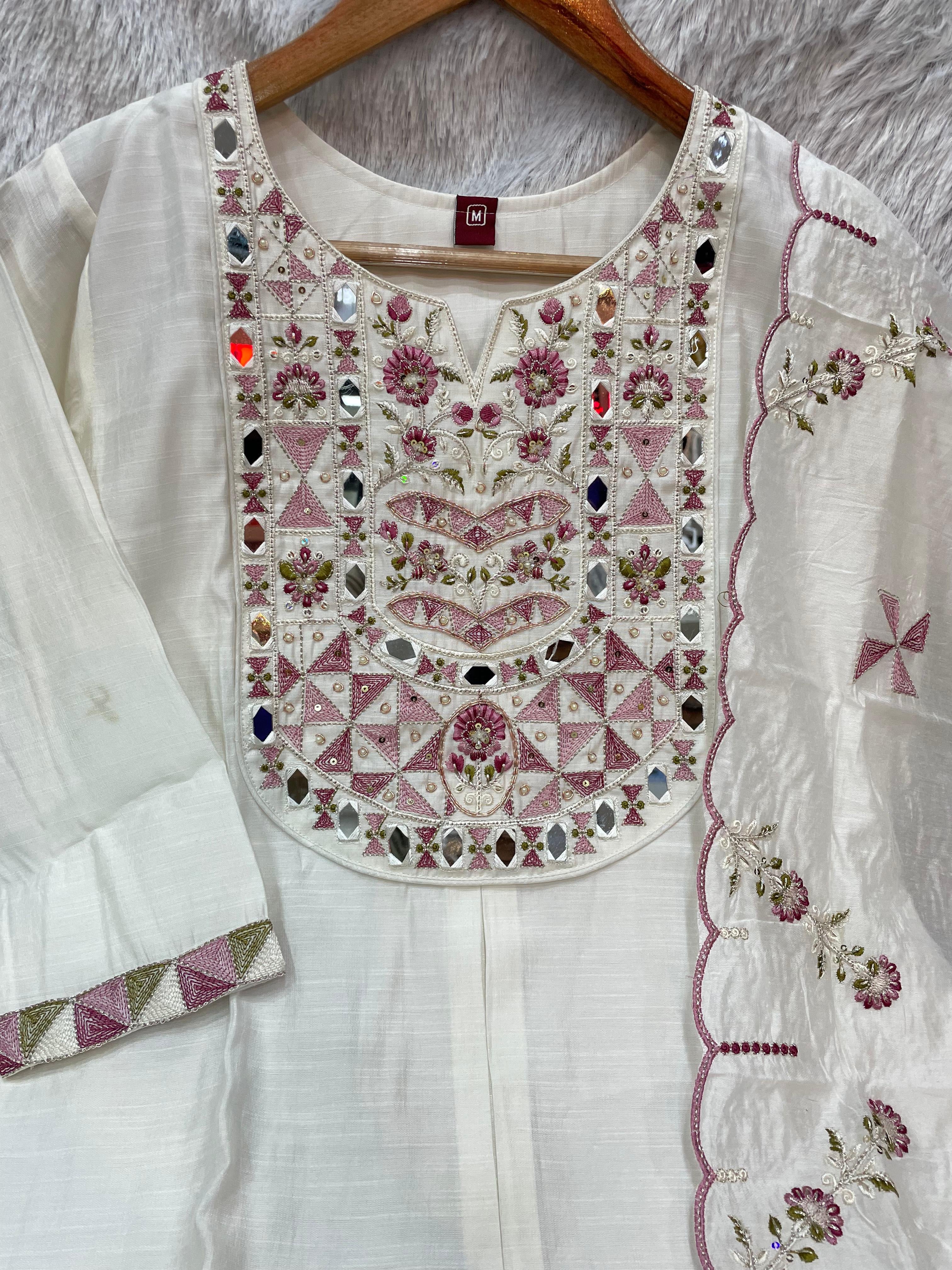 Designer Kurta Set (Stitched)