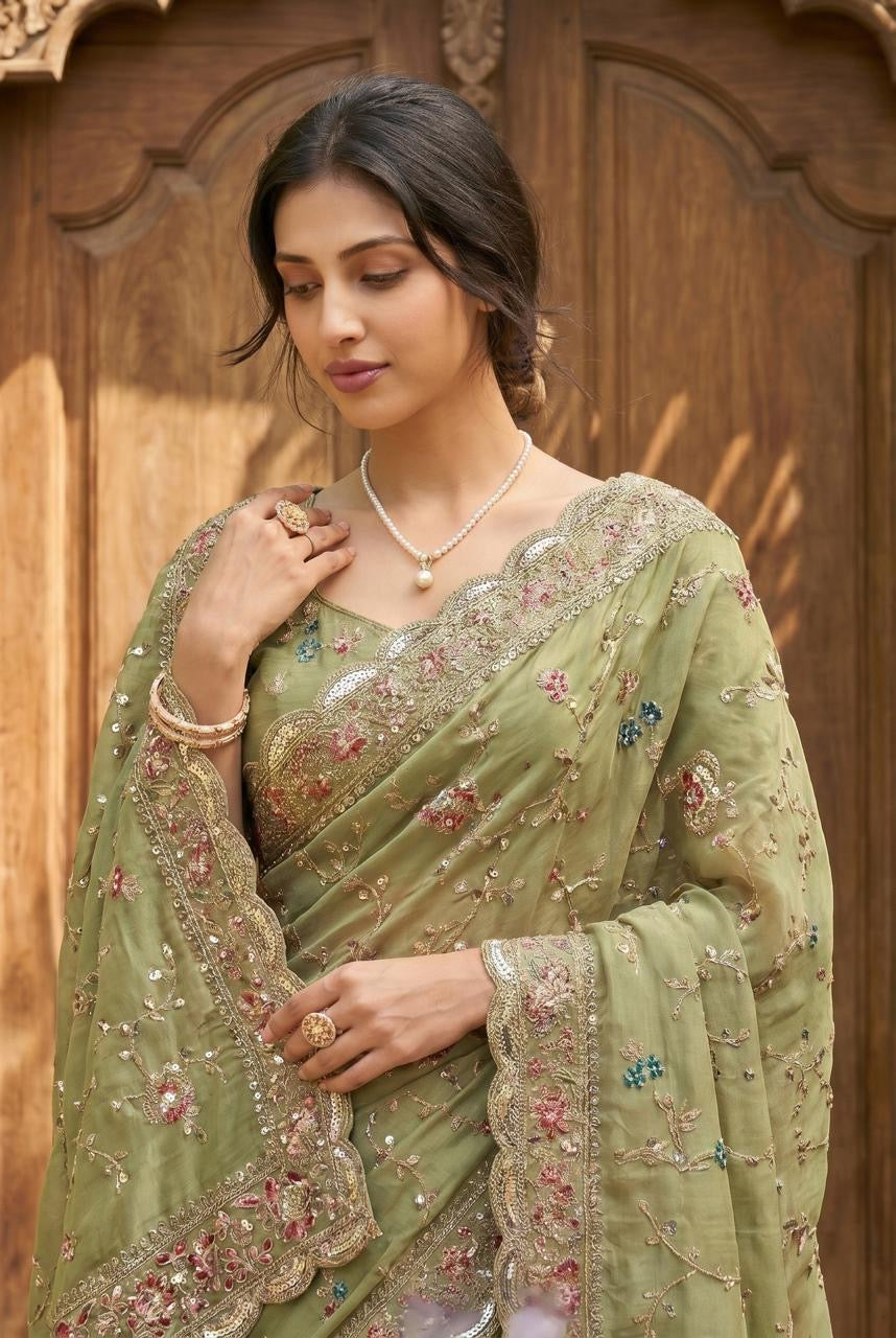 Party Wear Soft Georgette