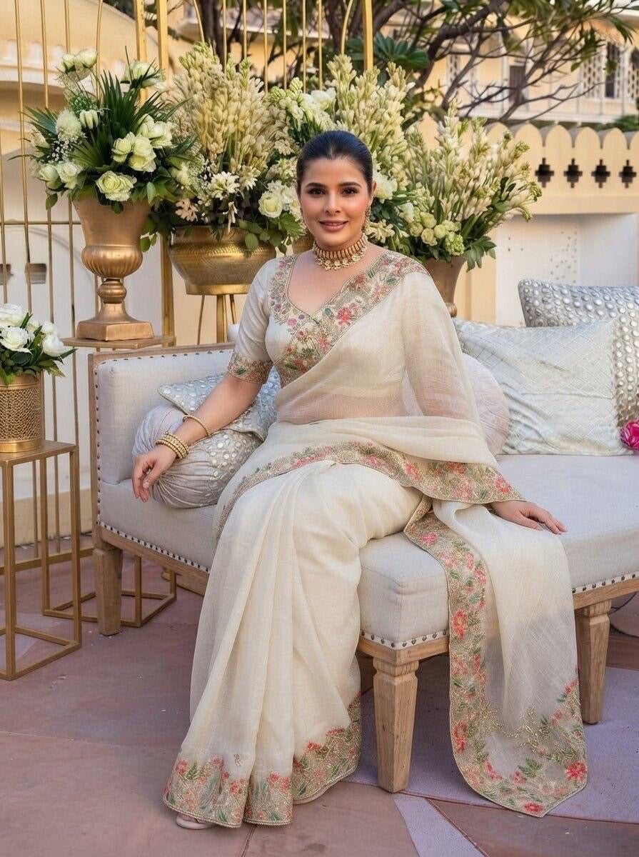Party Wear Soft Satin Silk