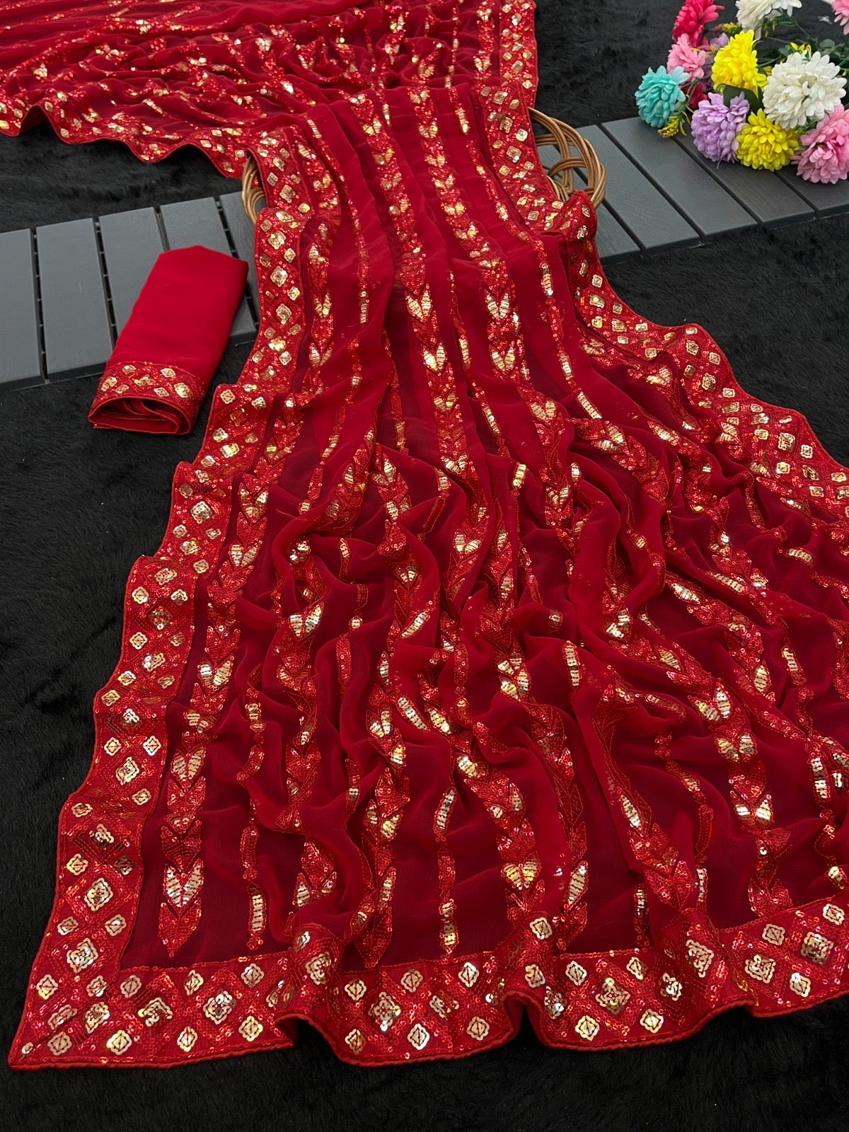 Soft Georgette Saree