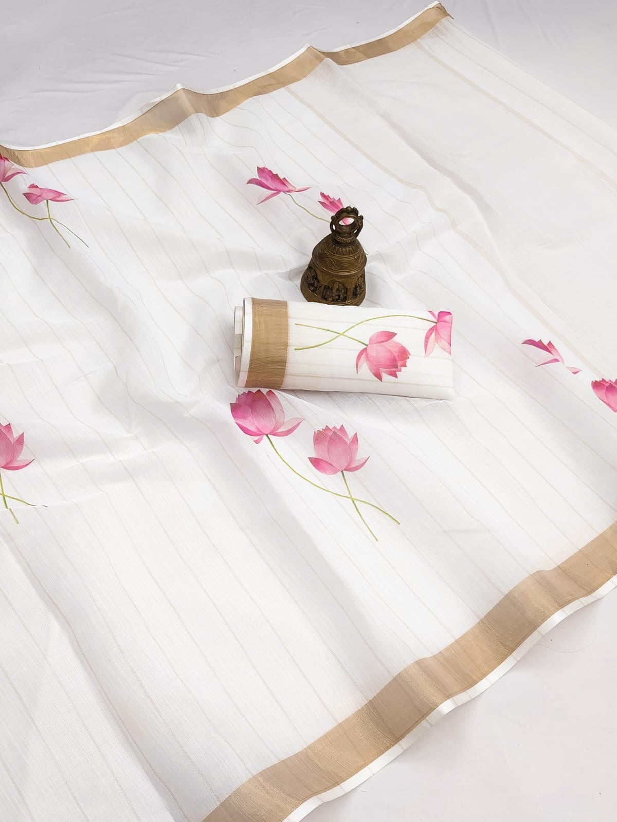Linen Saree