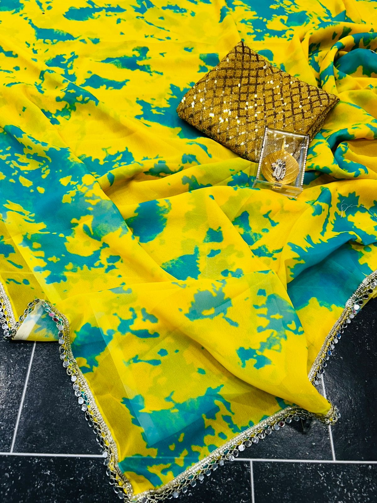 Georgette Digital Printed Saree
