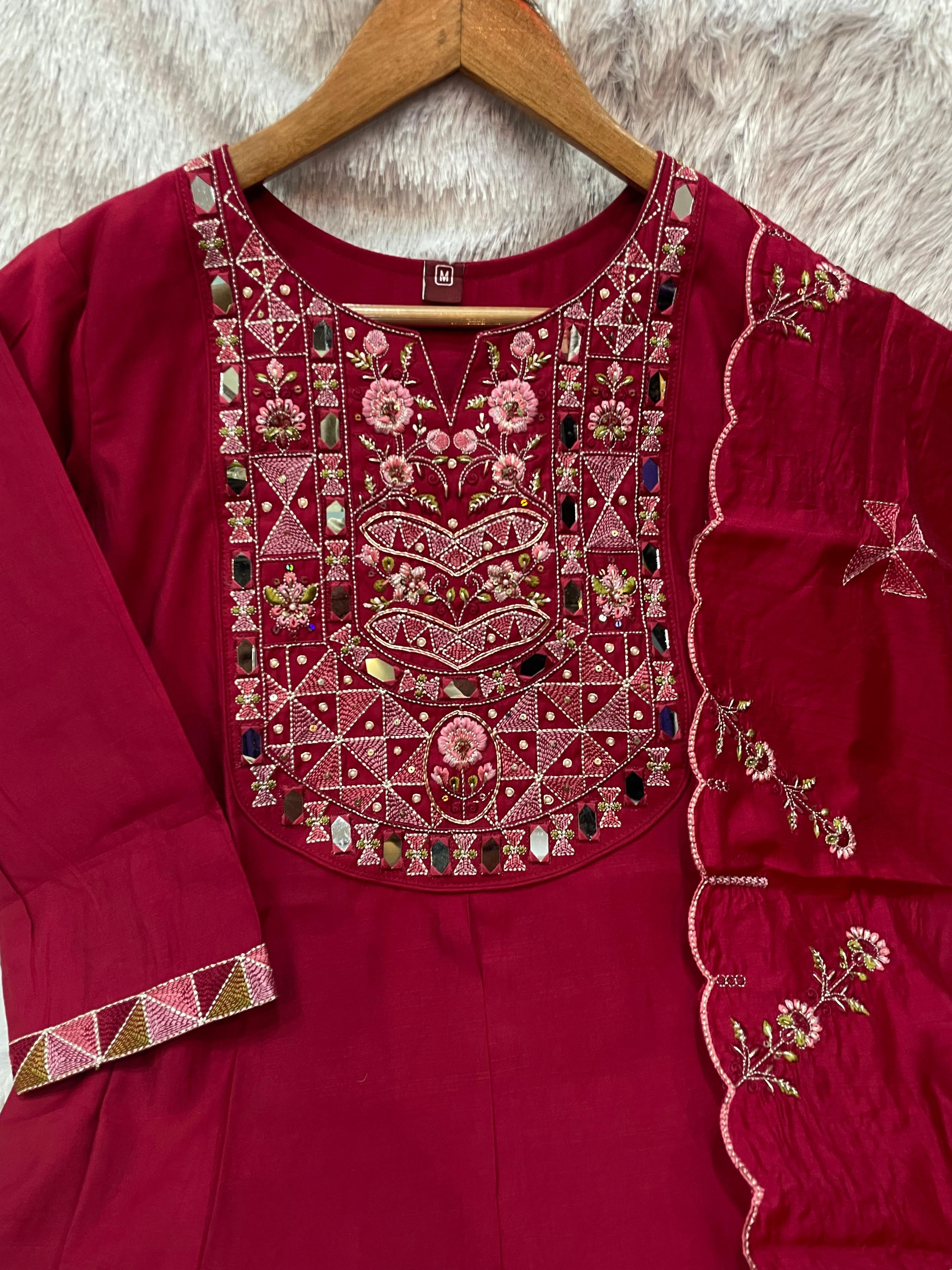 Designer Kurta Set (Stitched)