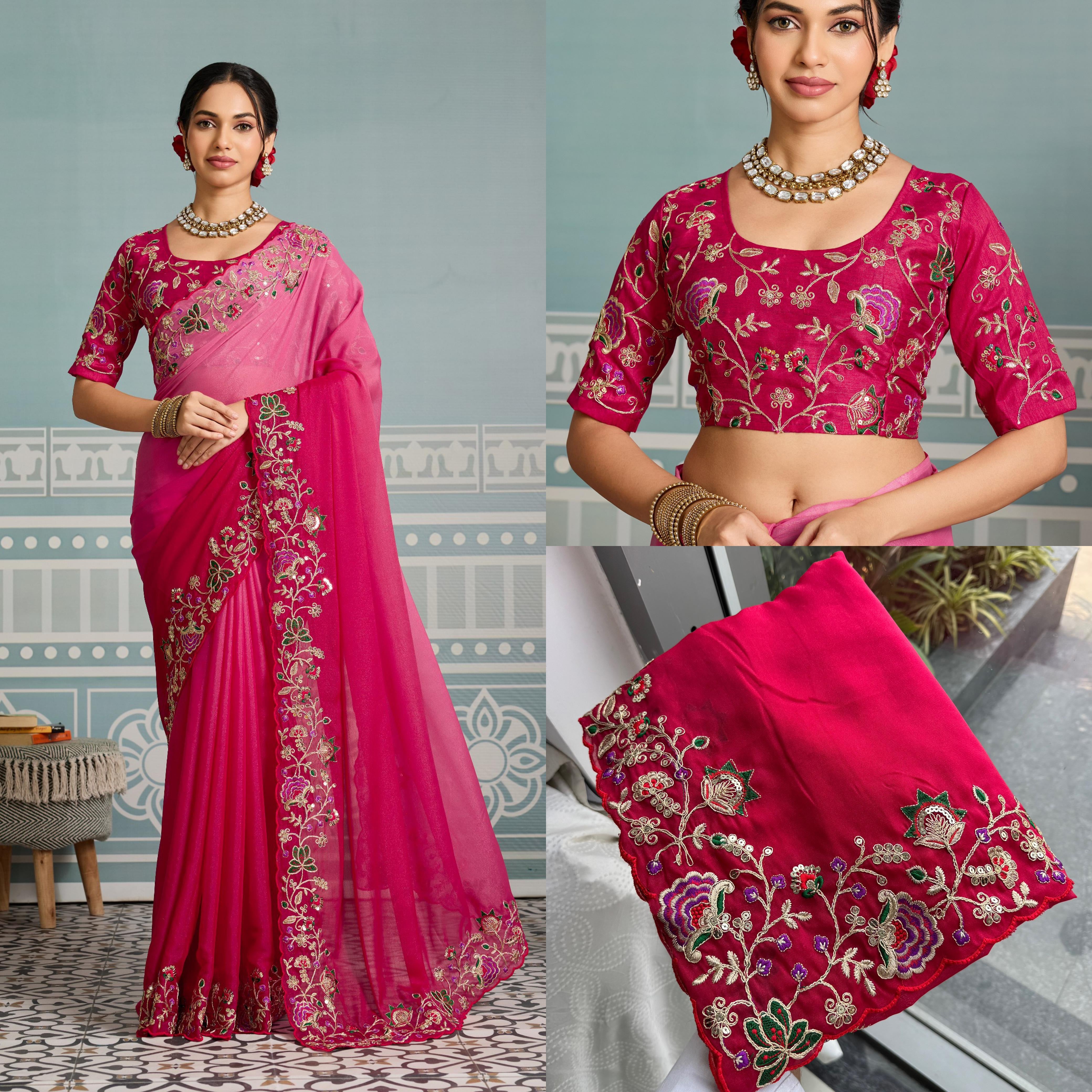 Soft Georgette Saree