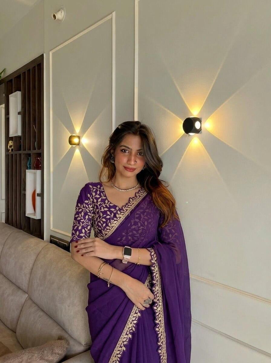 Party Wear Soft Rangoli Silk