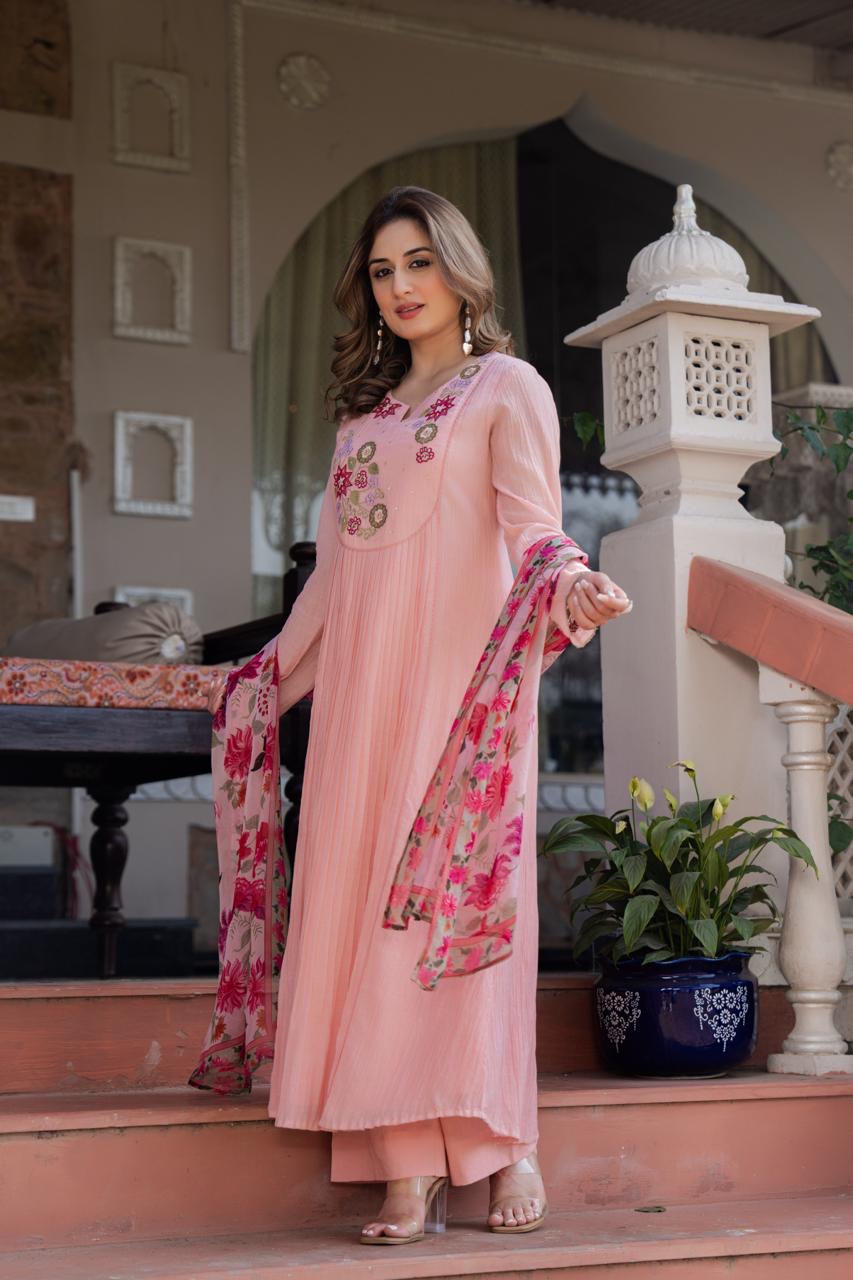 Premium Anarkali Kurta Set