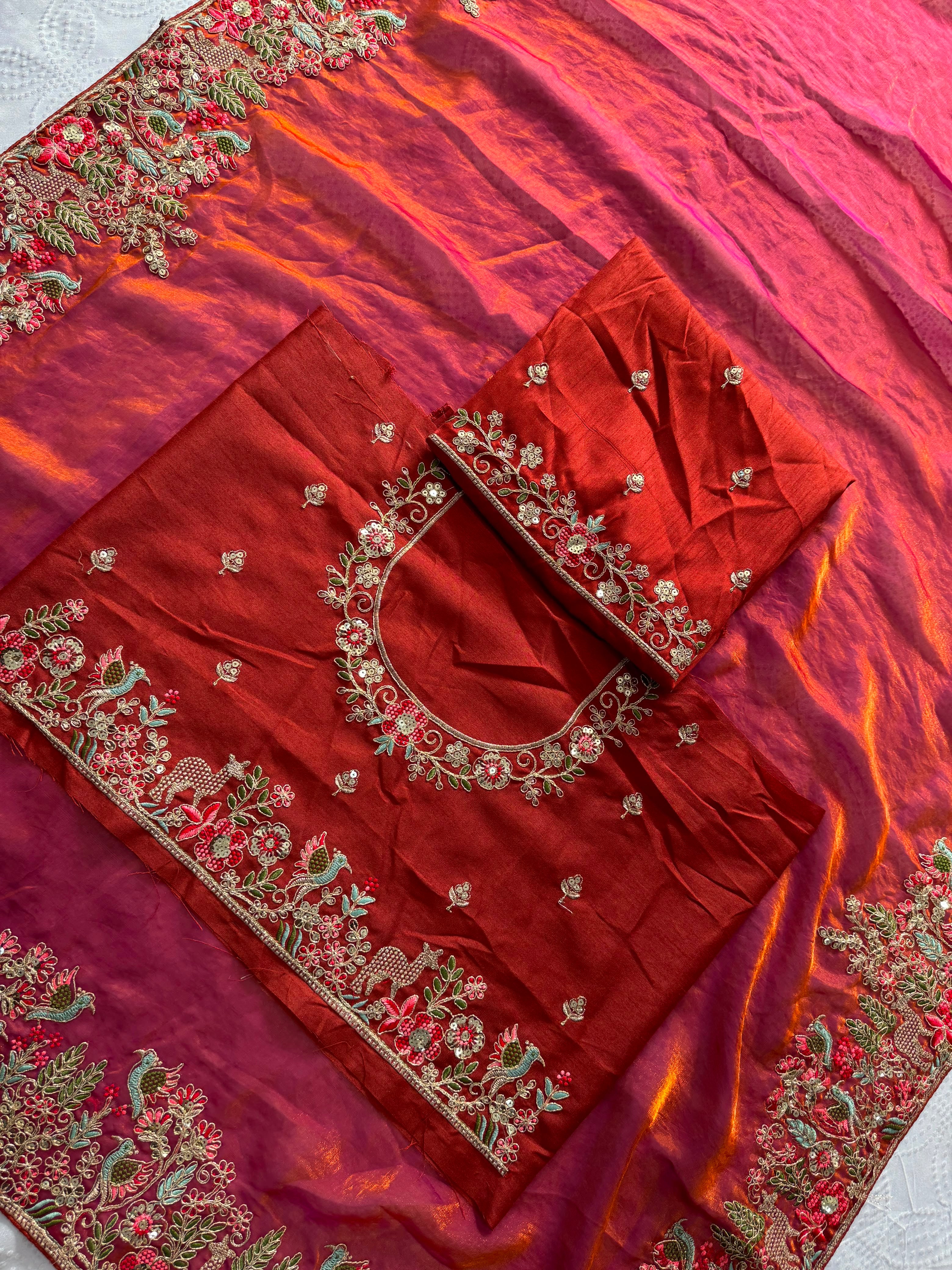 Party Wear Soft Satin Silk