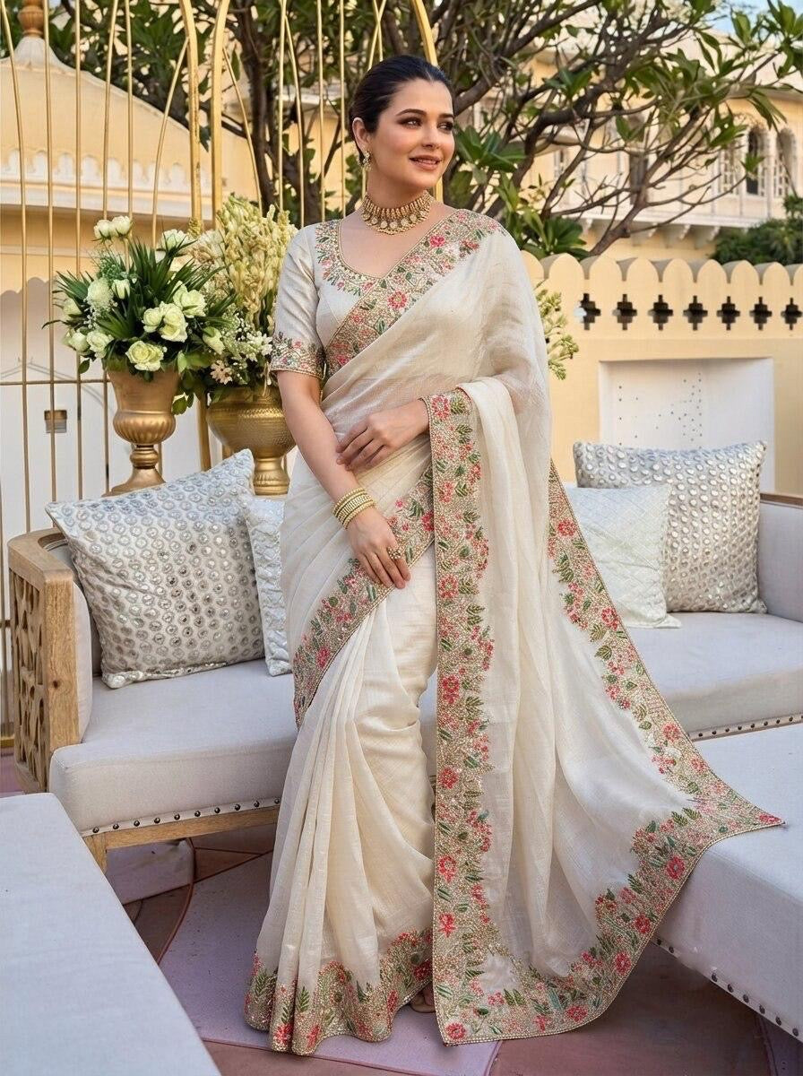 Party Wear Soft Satin Silk