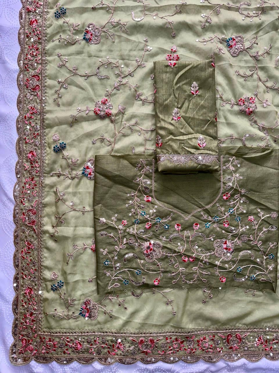 Party Wear Soft Georgette