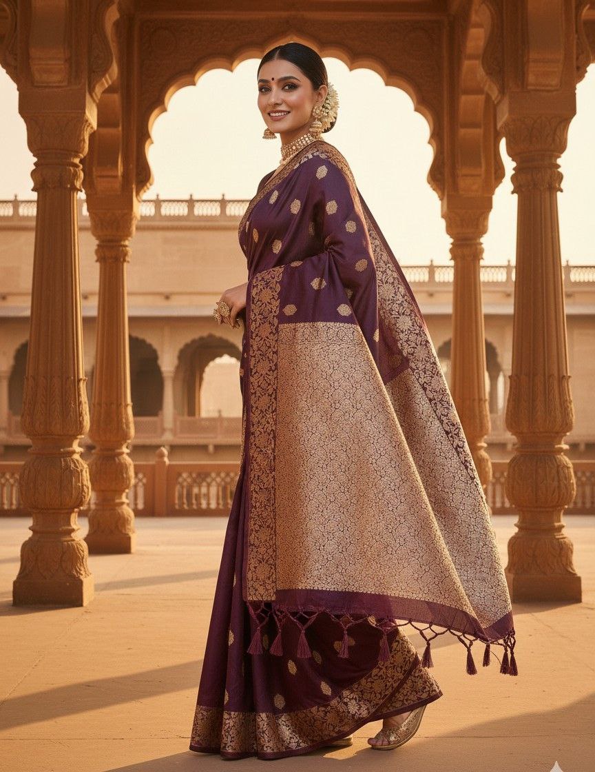 Pure Banarasi Silk Saree