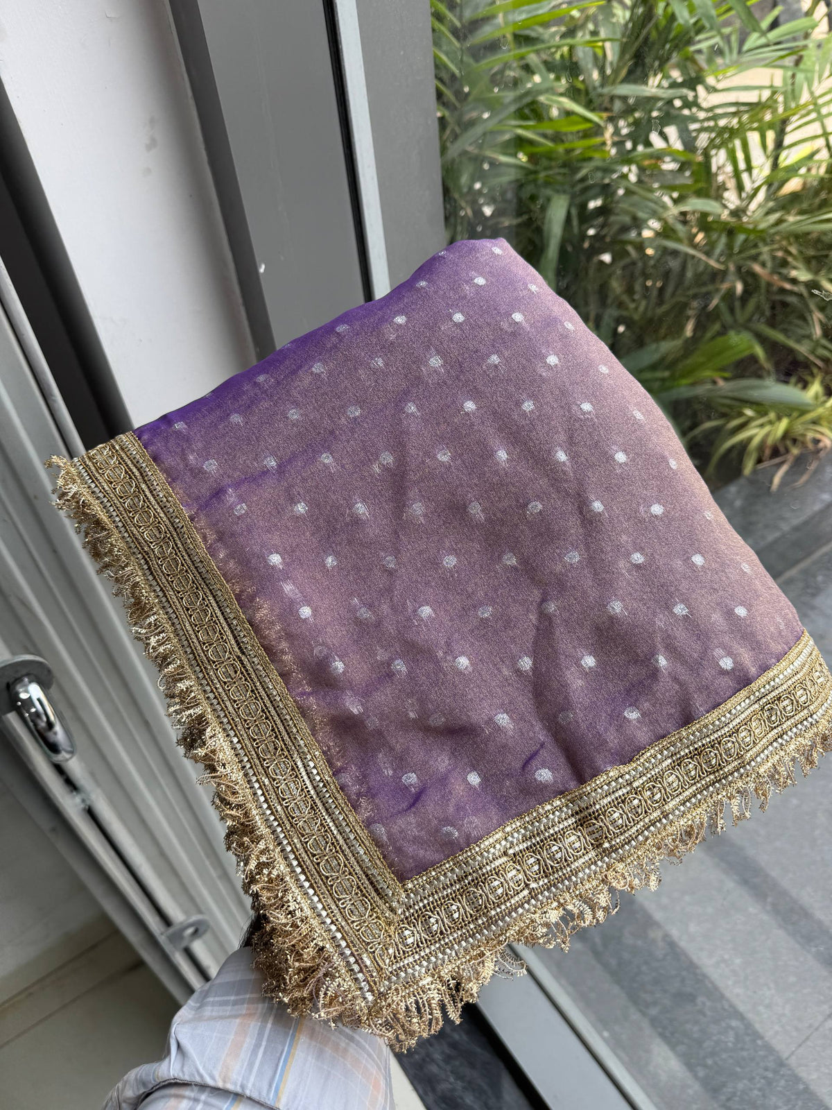 Soft Viscose Jacquard Butti Silk