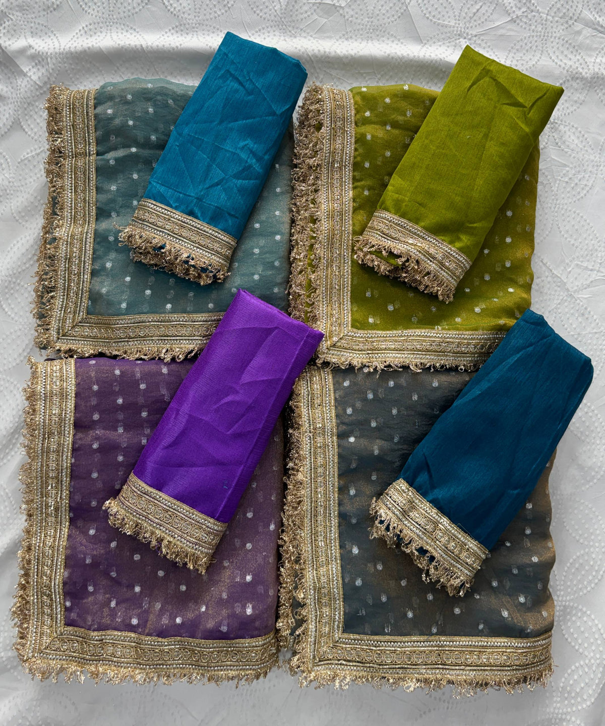 Soft Viscose Jacquard Butti Silk