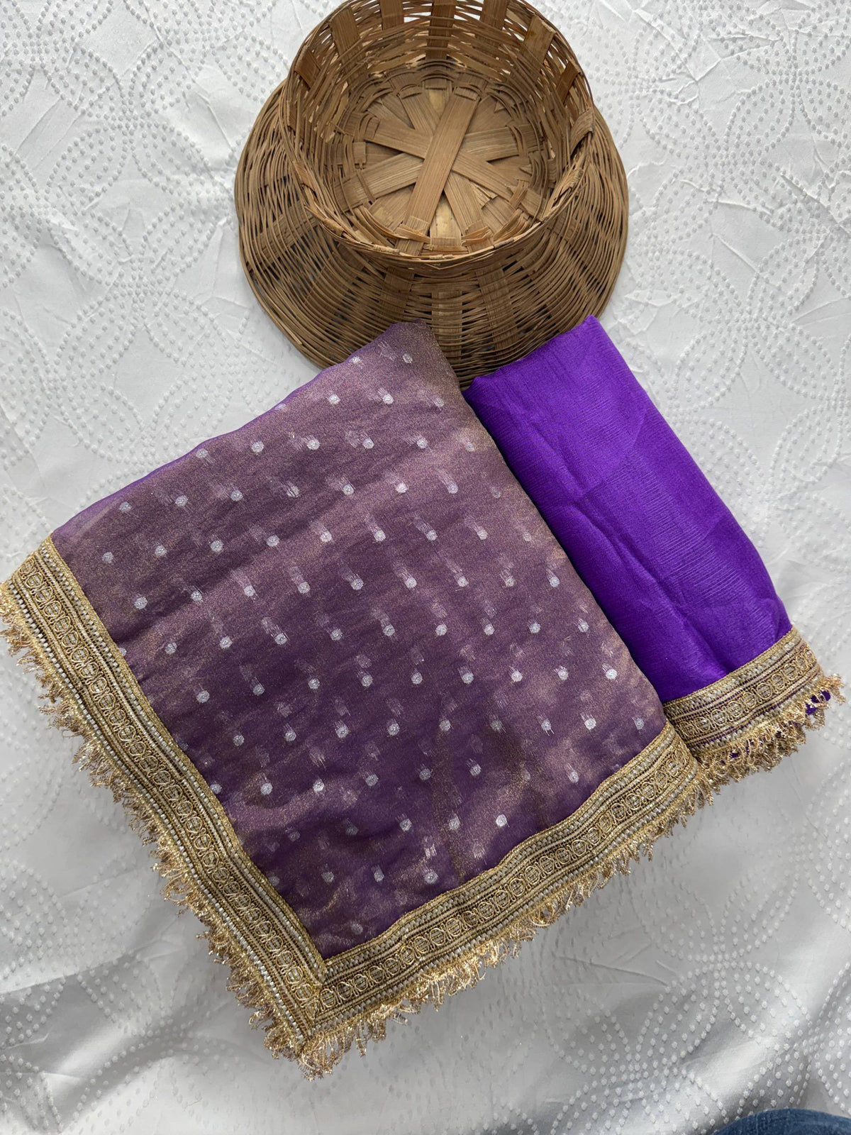 Soft Viscose Jacquard Butti Silk