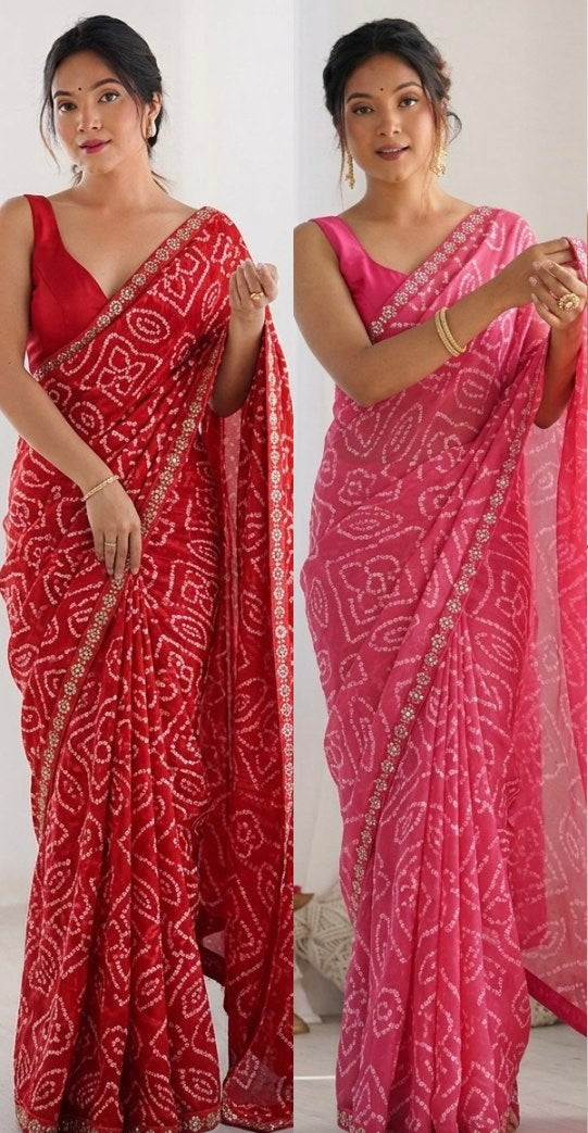 Soft Georgette Saree