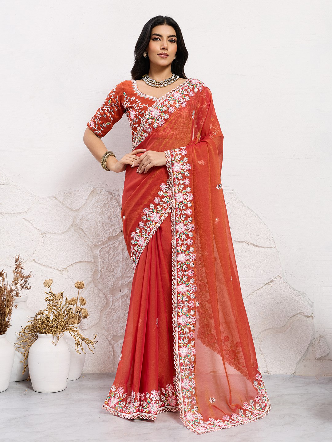 Wedding Special Party Wear Soft chiffon