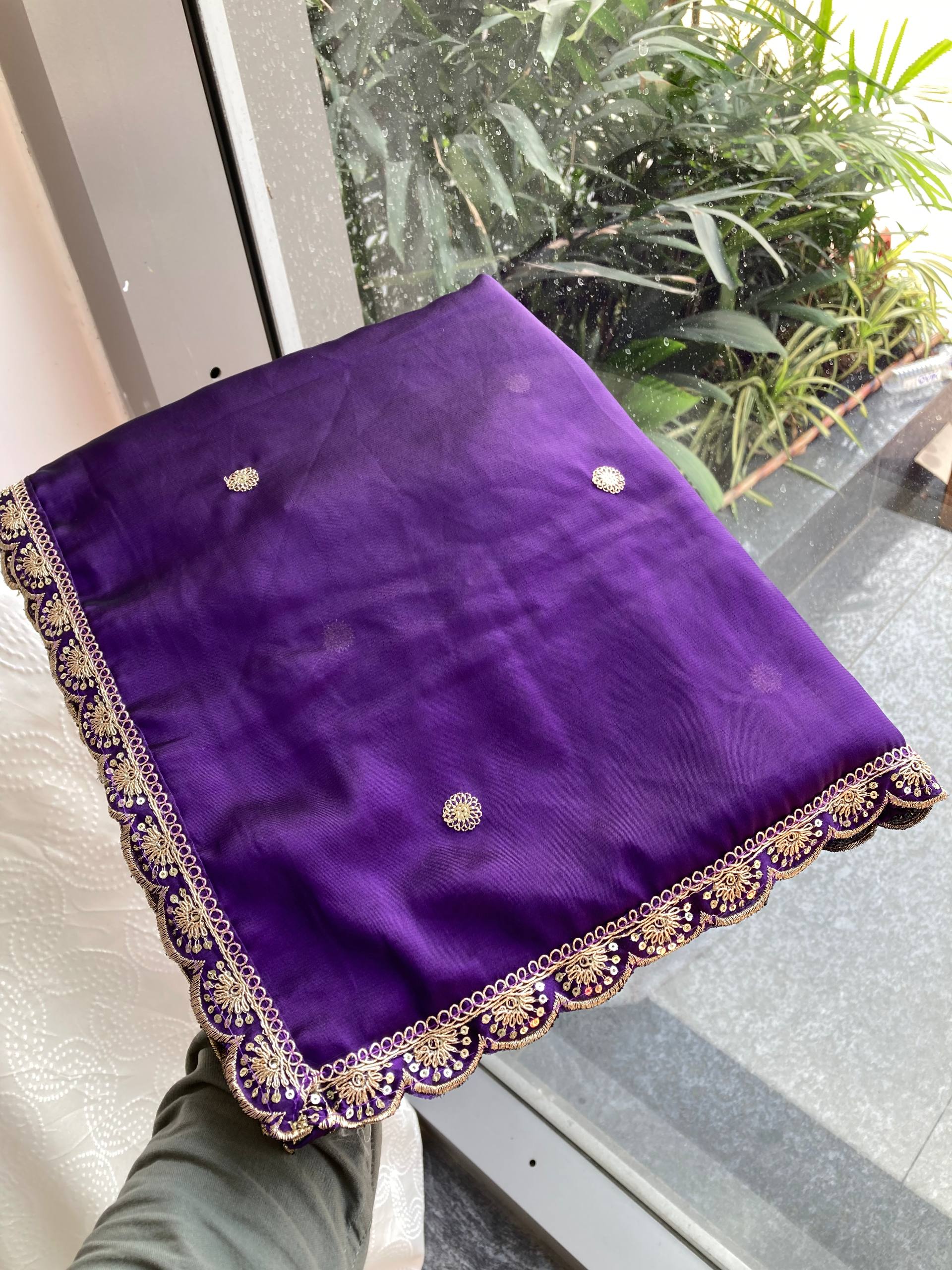 Party Wear Soft Rangoli Silk Saree