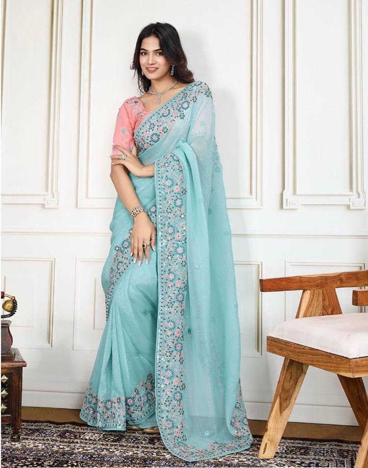 Wedding Wear Georgette Saree