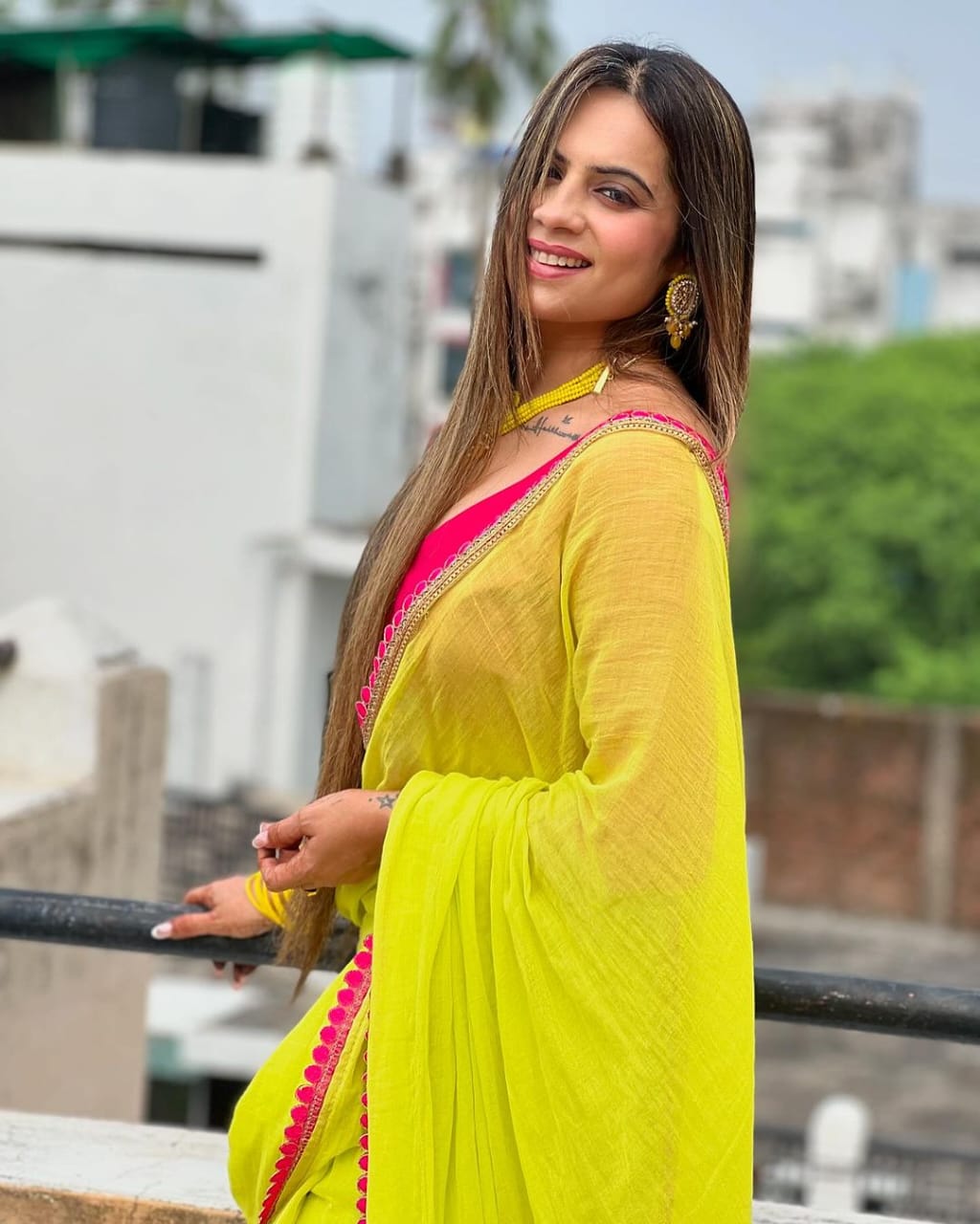 Pure Georgette Saree