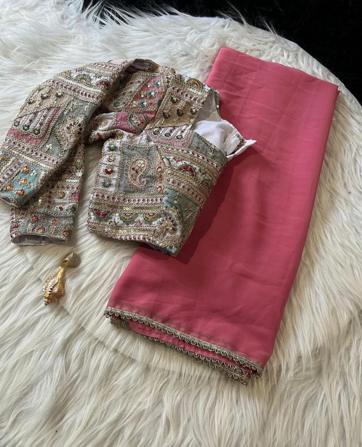 Smooth Georgette Saree