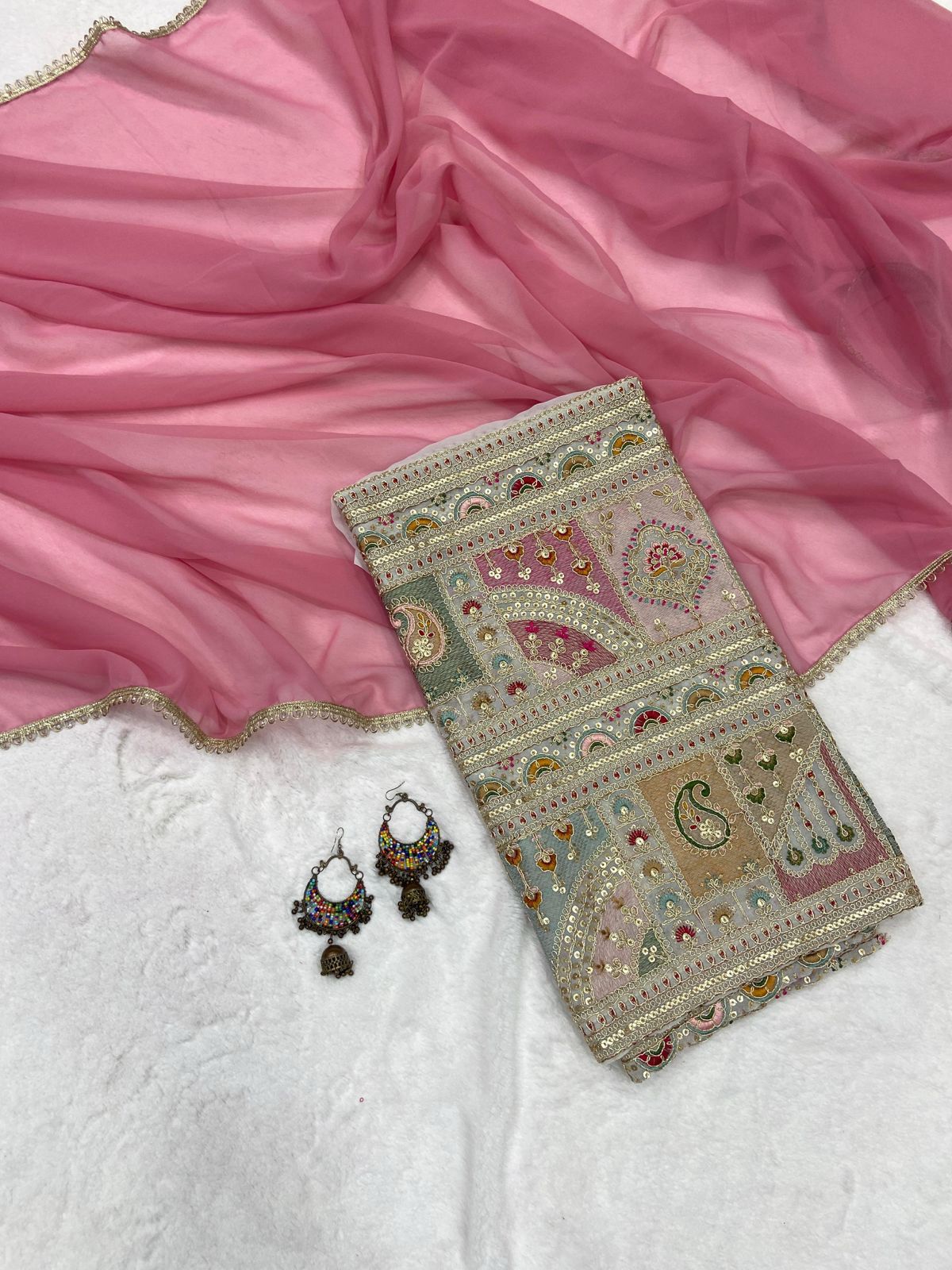 Smooth Georgette Saree
