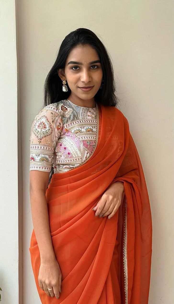 Smooth Georgette Saree