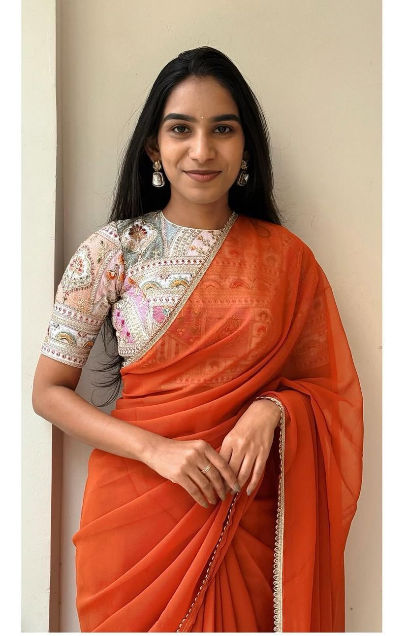 Smooth Georgette Saree