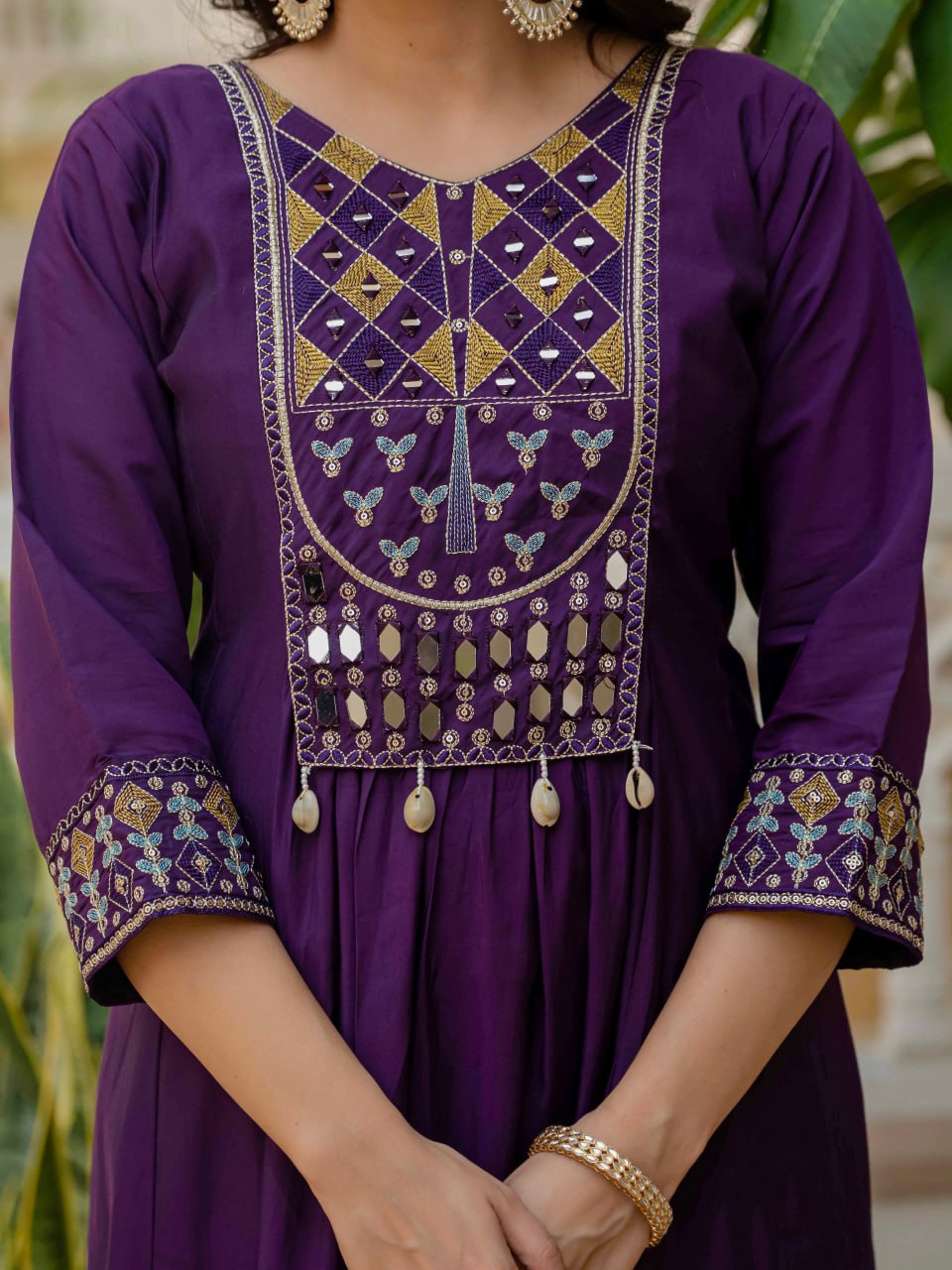 Anarkali Kurta Set (Stitched)