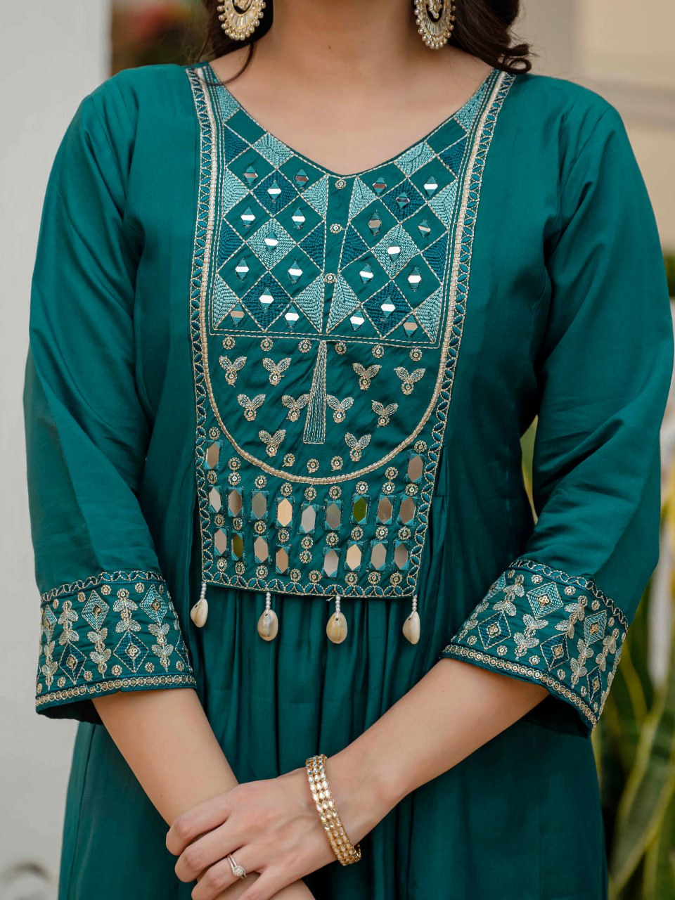 Anarkali Kurta Set (Stitched)