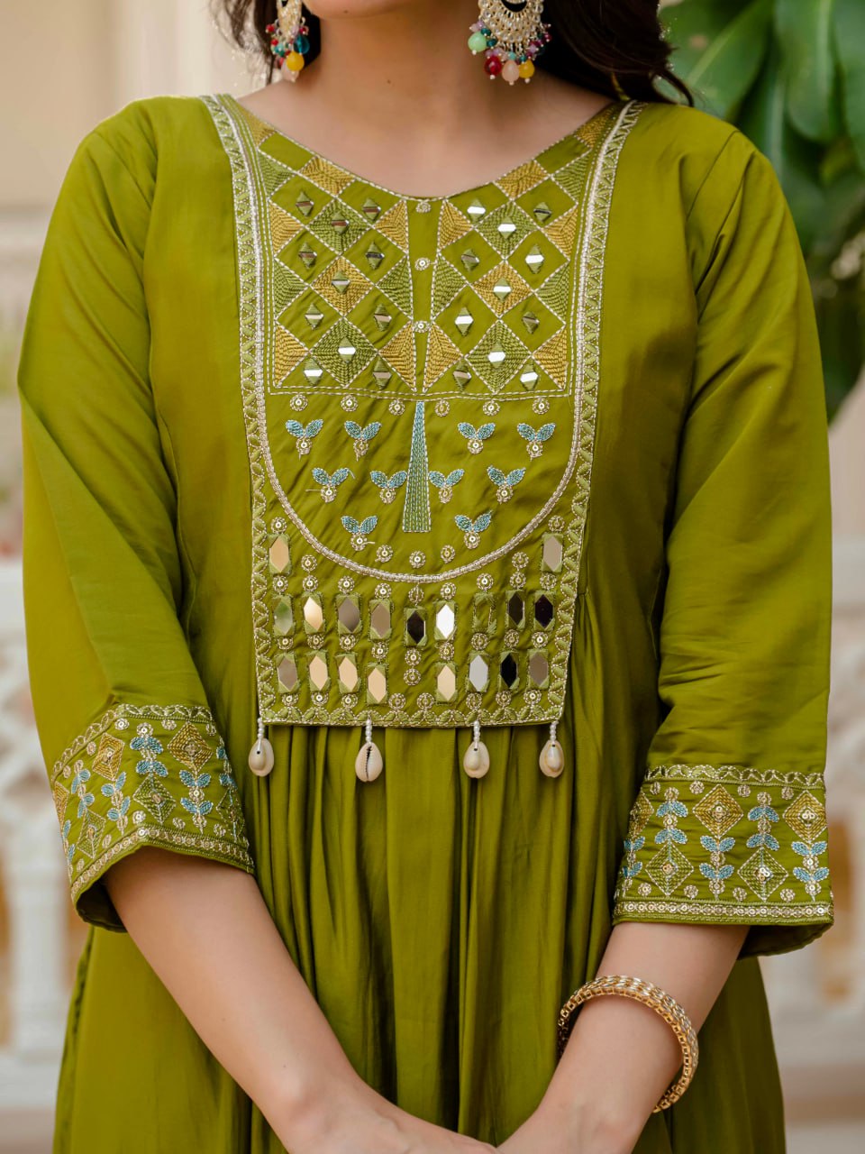 Anarkali Kurta Set (Stitched)