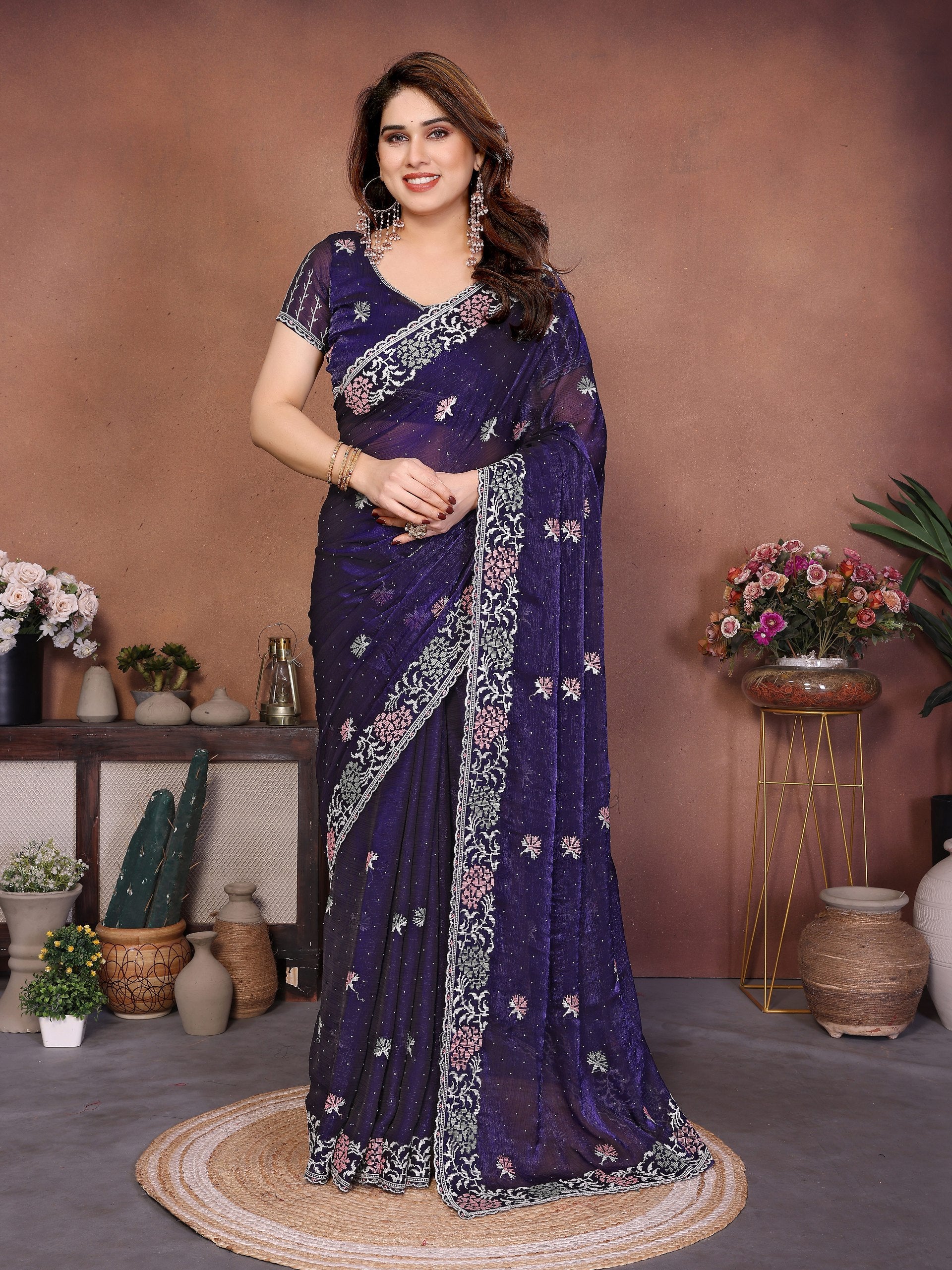 Soft Chiffon Saree