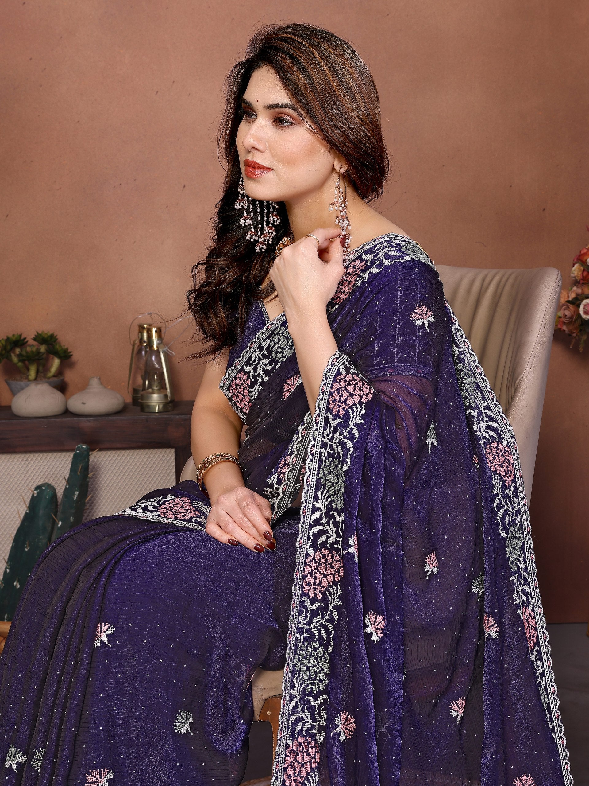 Soft Chiffon Saree