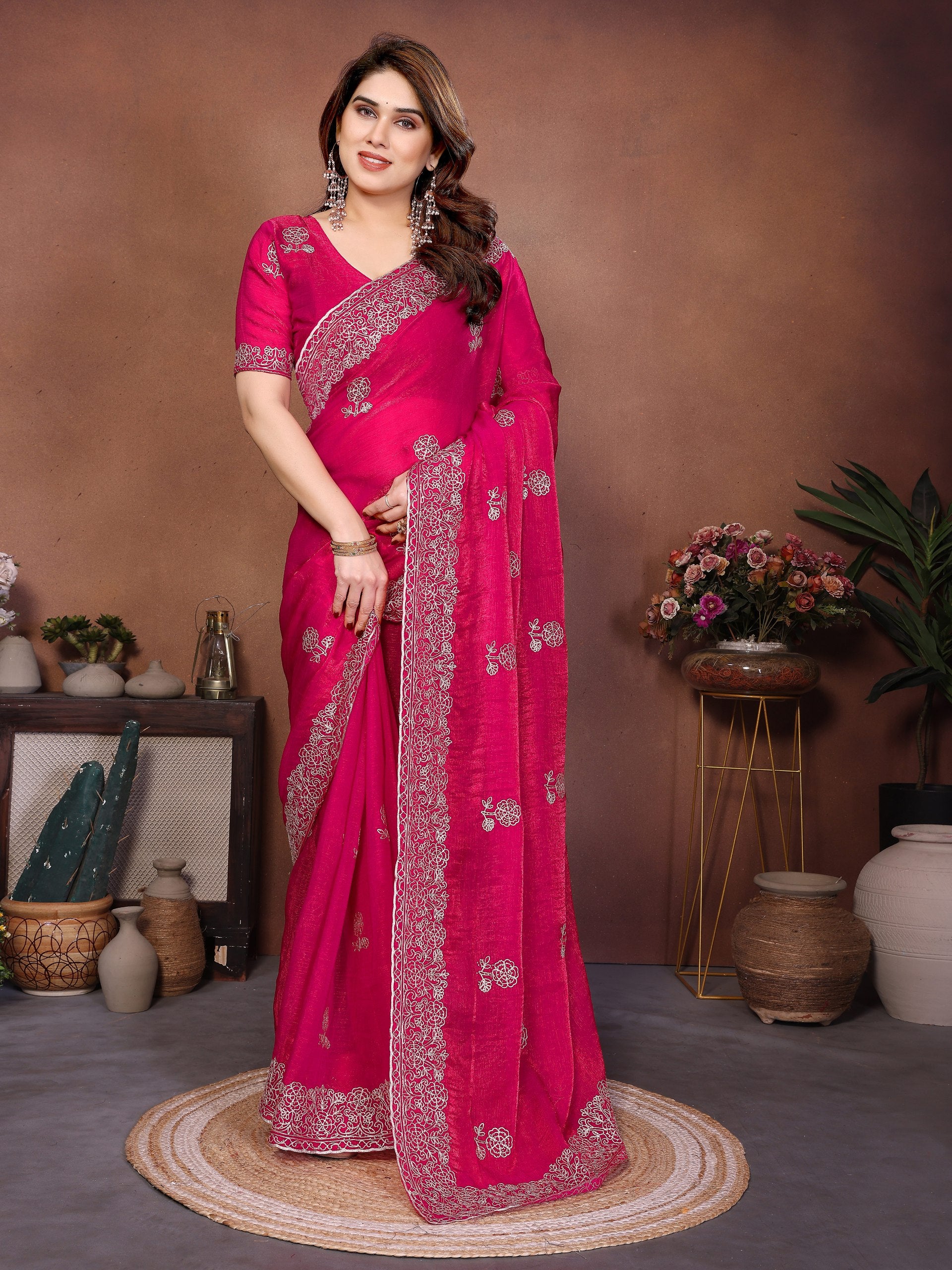 Soft Chiffon Saree