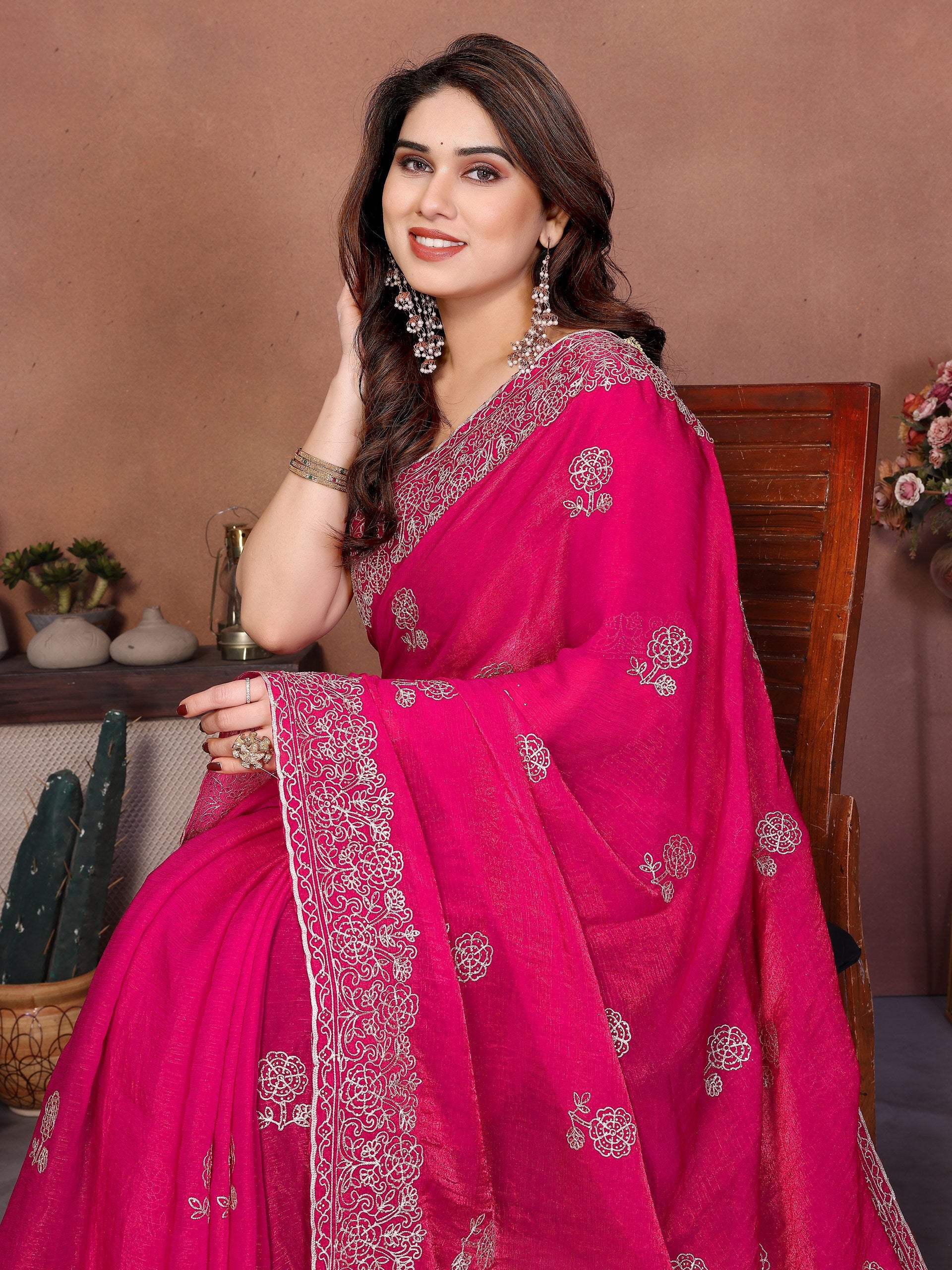 Soft Chiffon Saree