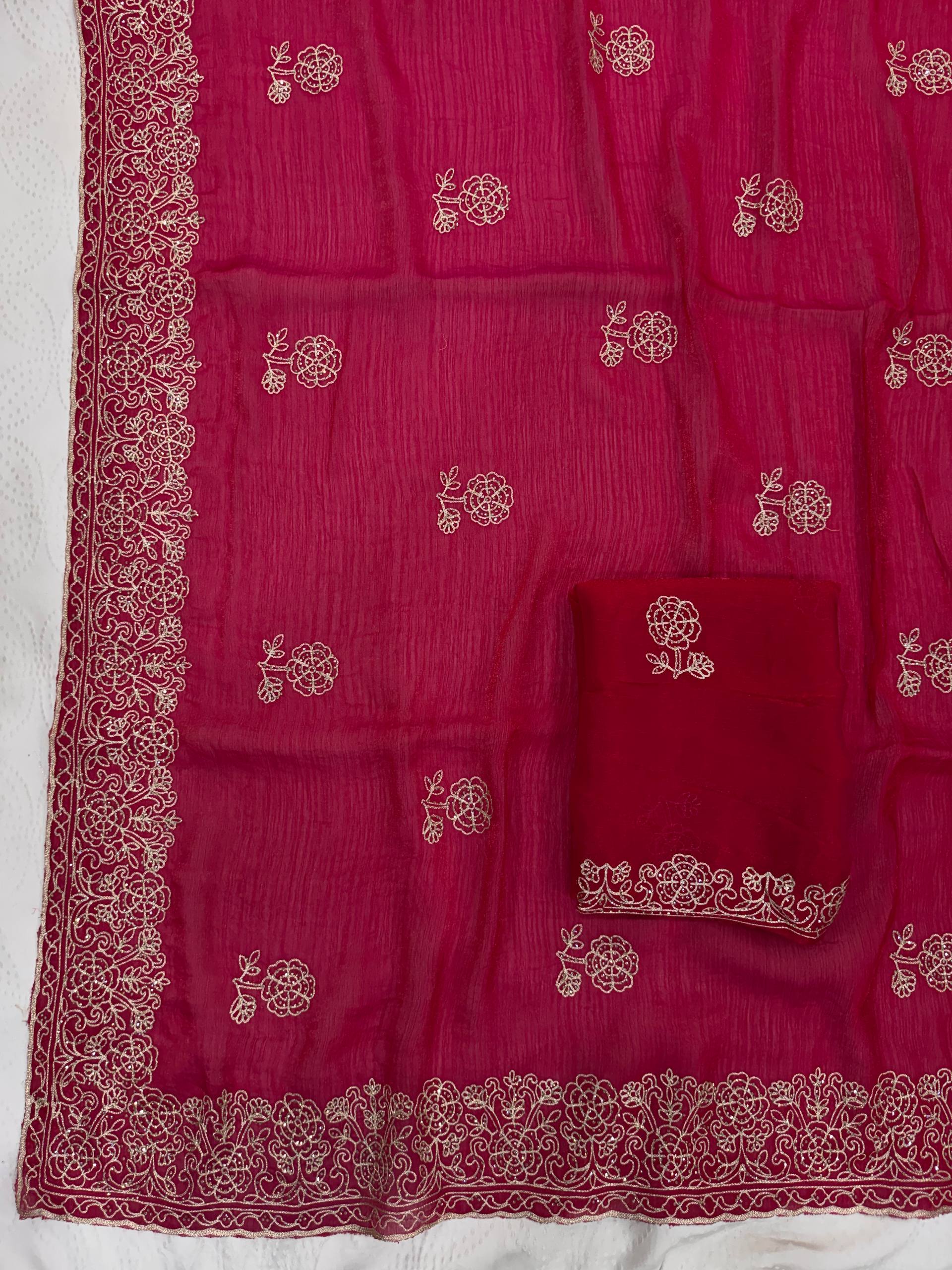 Soft Chiffon Saree