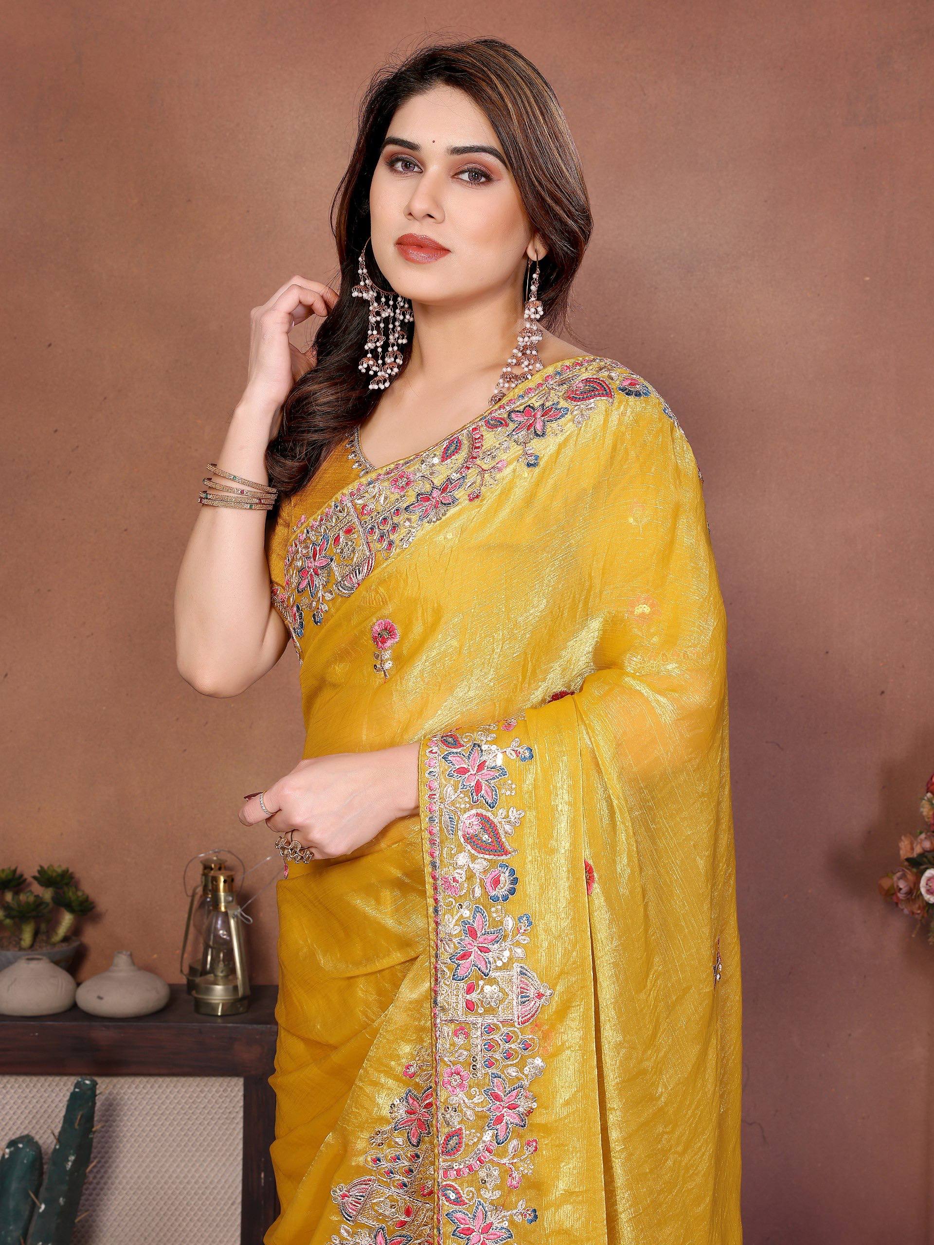 Premium Soft Chiffon Saree