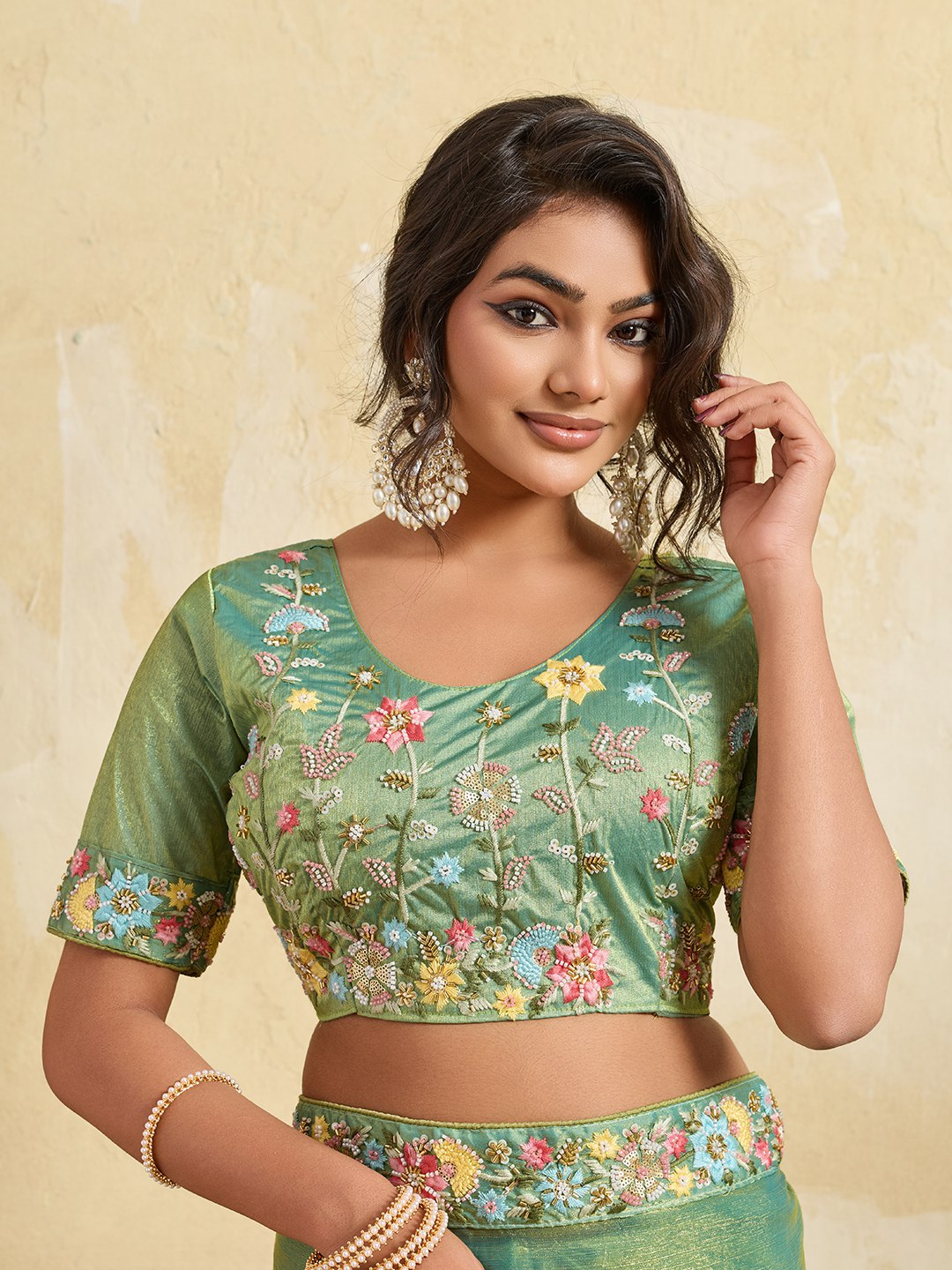 Party wear Soft Chiffon Saree