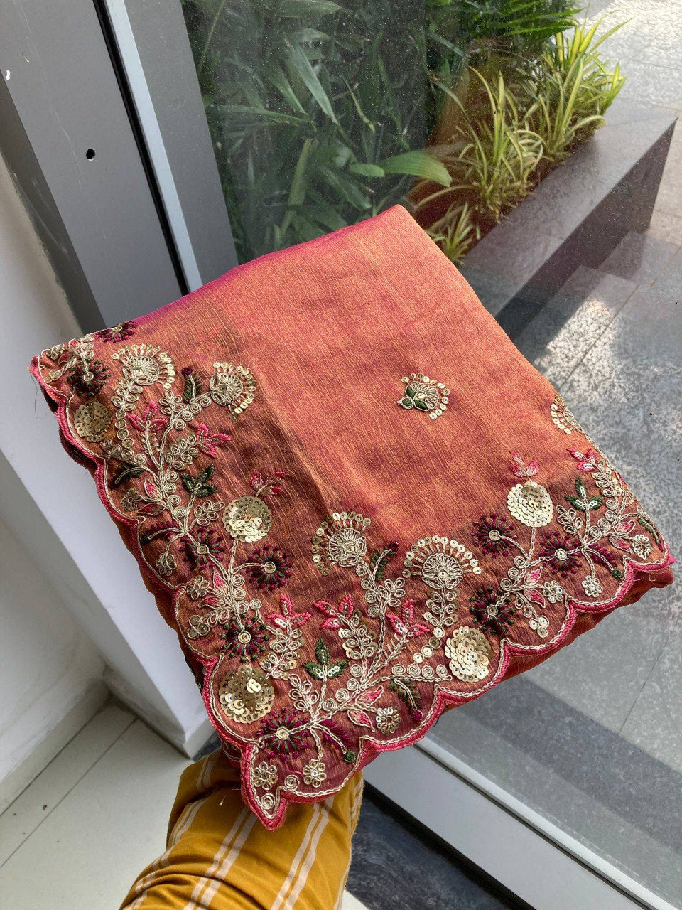 Party wear Soft Chiffon Saree