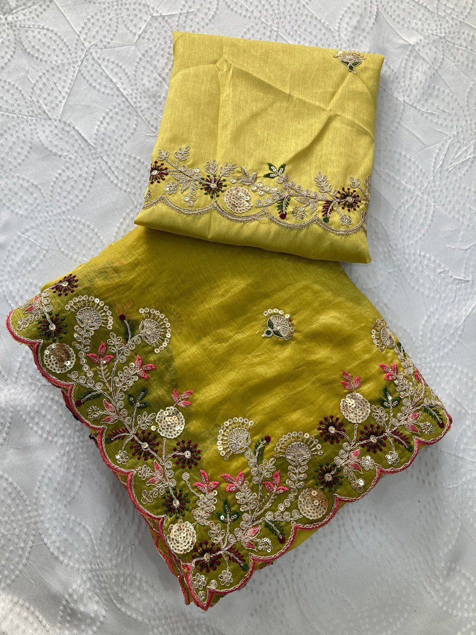 Party wear Soft Chiffon Saree