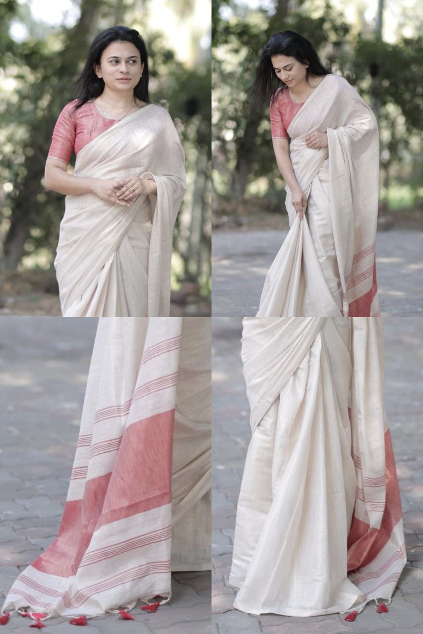 Maysore Linen Silk Saree