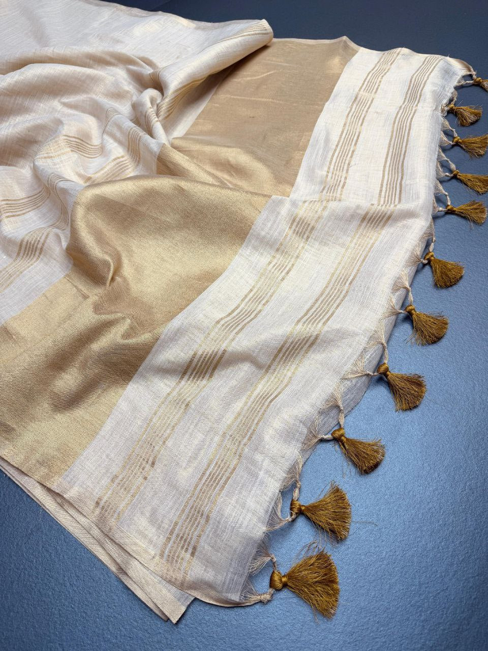 Maysore Linen Silk Saree